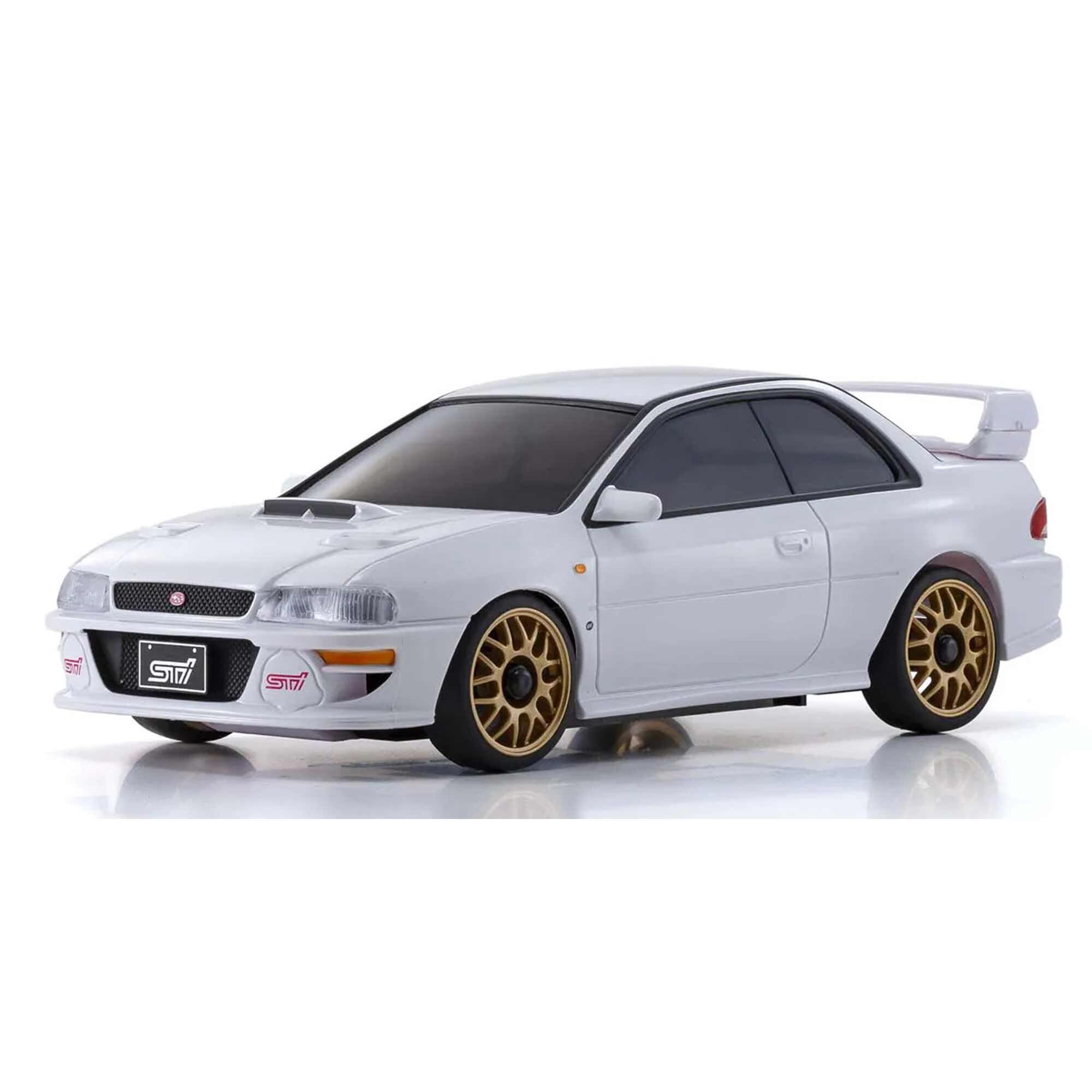 Kyosho 1/28 Subaru Inpreza 22B-STi MINI-Z AWD RTR, White