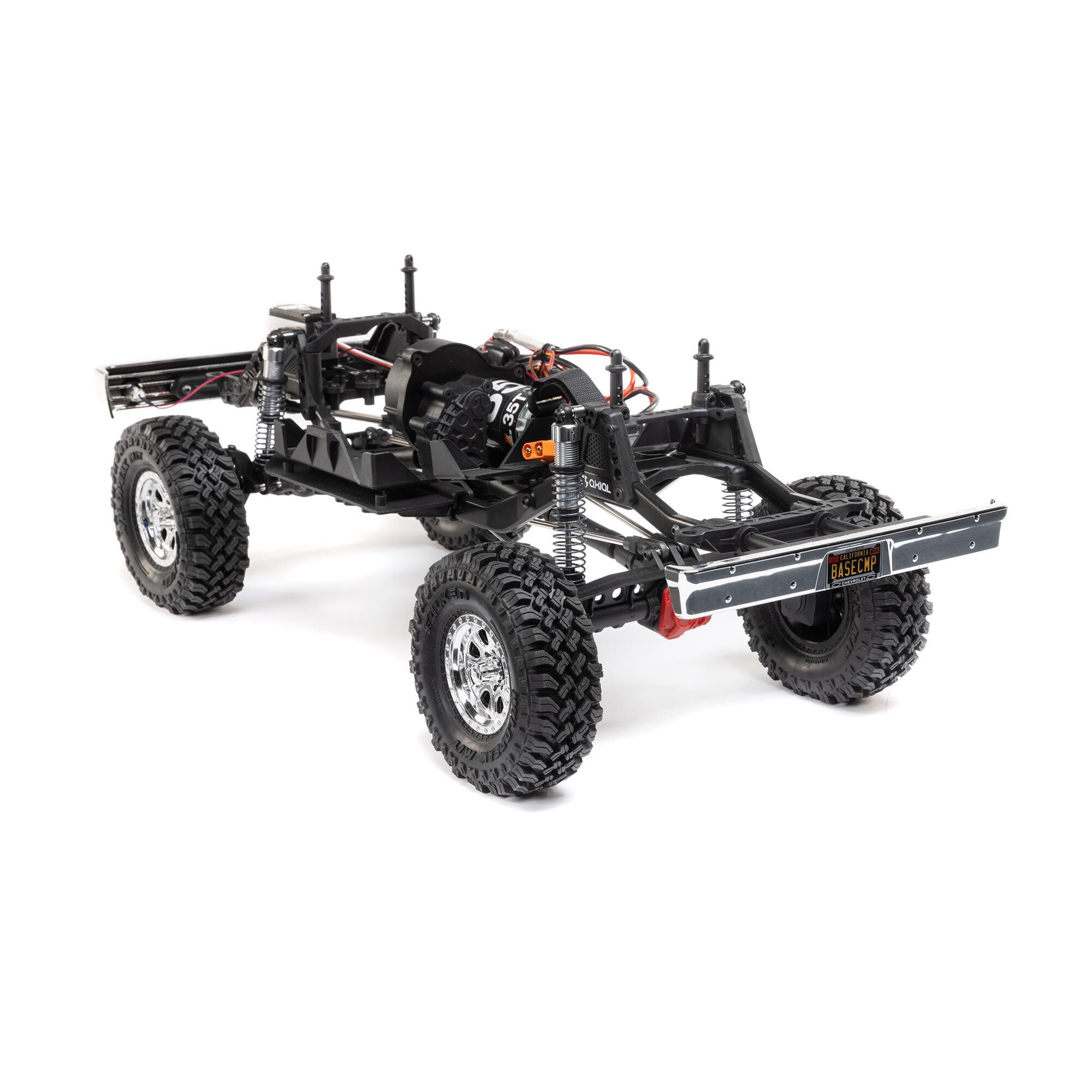 Axial 1/10 SCX10 III Base Camp 1982 Chevrolet K10 4X4 RTR Brushed Rock Crawler, Blue