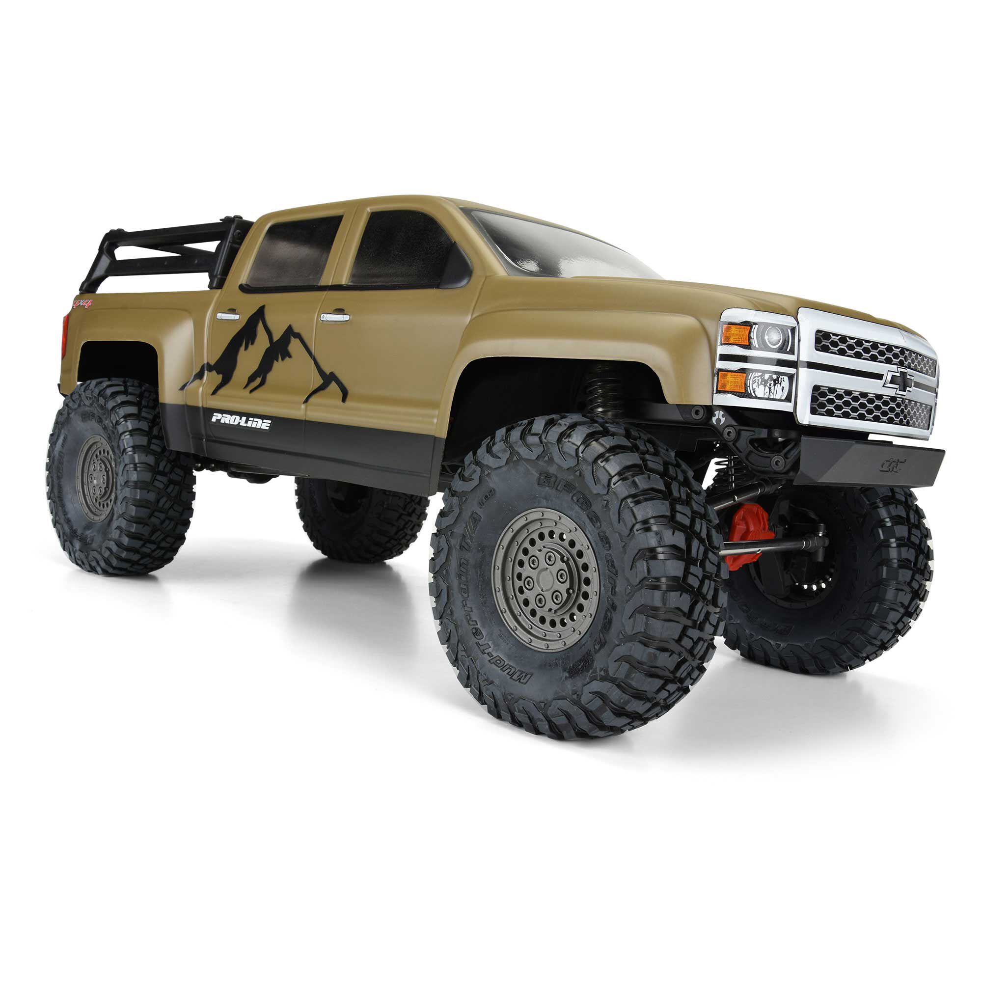 Pro-Line Racing 1/10 2015 Chevrolet Silverado Clear Body 13.9" WB
