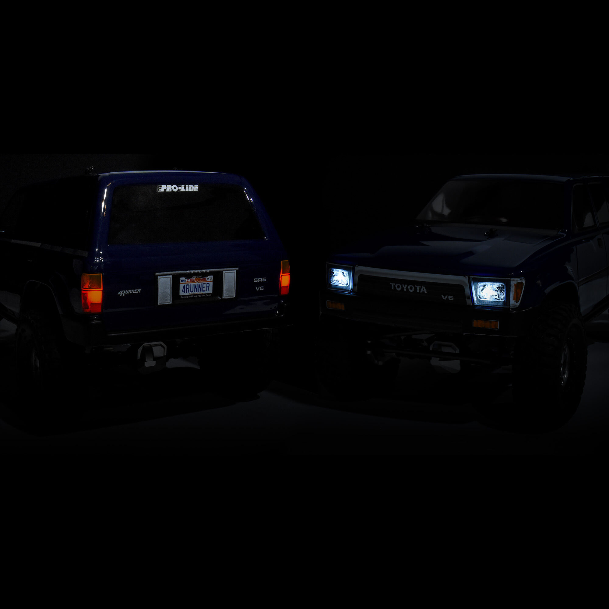 Pro-Line Racing 1/10 Universal LED Headlight & Tail Light Kit for Crawler Bodies