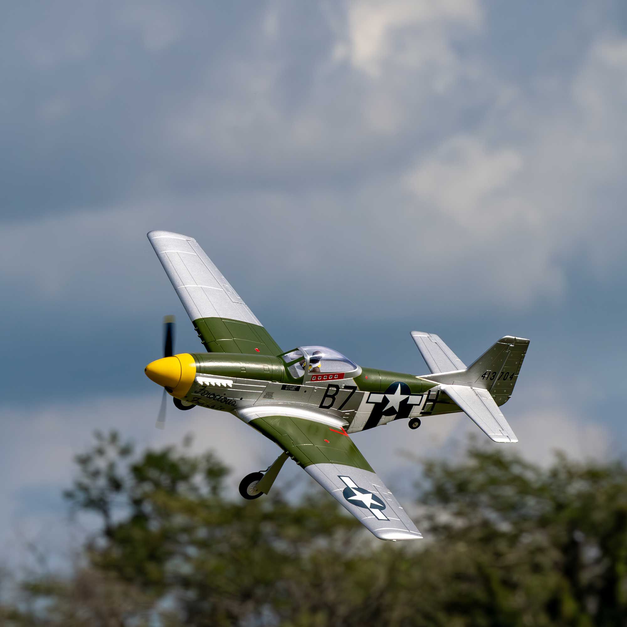 E-flite P-51D Mustang 1.0m BNF Basic with AS3X+ and SAFE Select