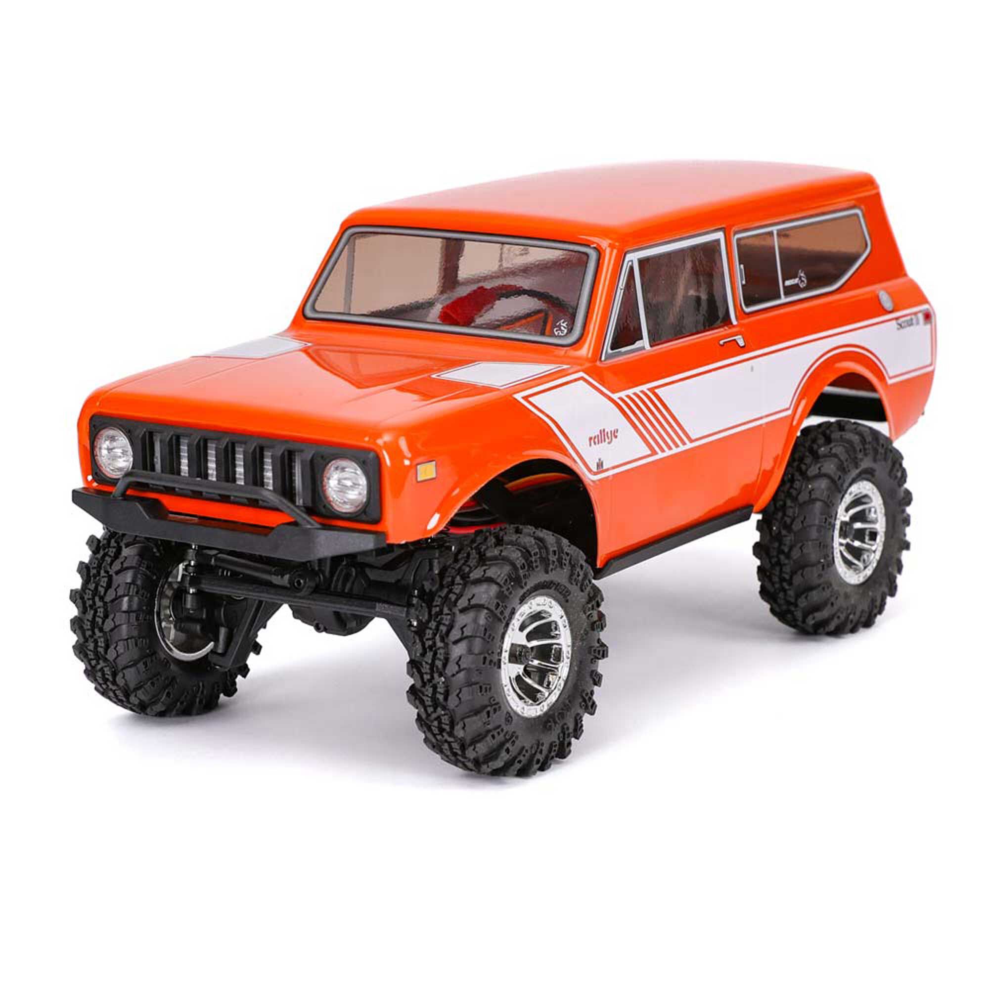 Redcat Racing 1/18 Ascent-18 International Scout II 4x4 Rock Crawler RTR, Orange