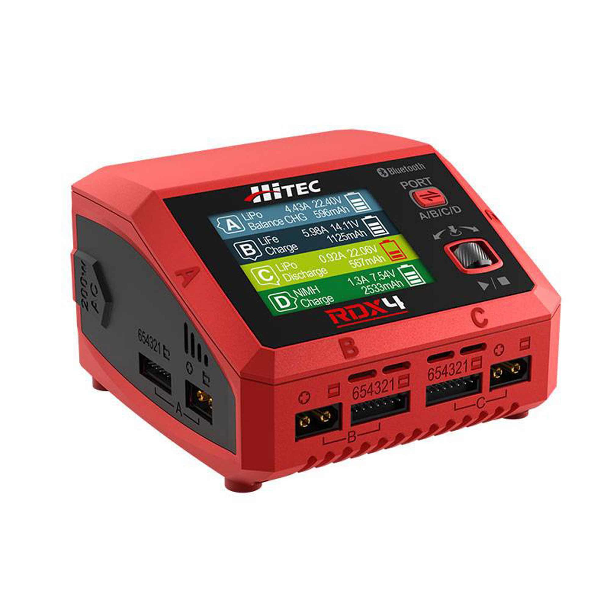 Hitec RCD Inc. RDX4 AC/DC Multi-Function Smart Charger