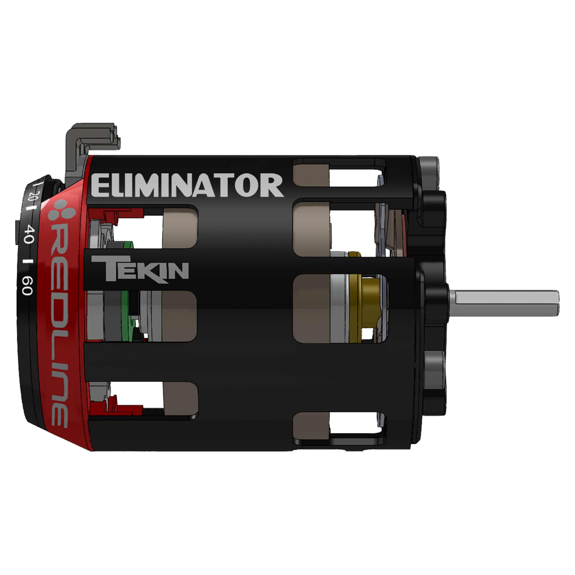 Tekin Tekin Eliminator Gen4 Sensored Brushless Drag Racing Motor, 13.5T