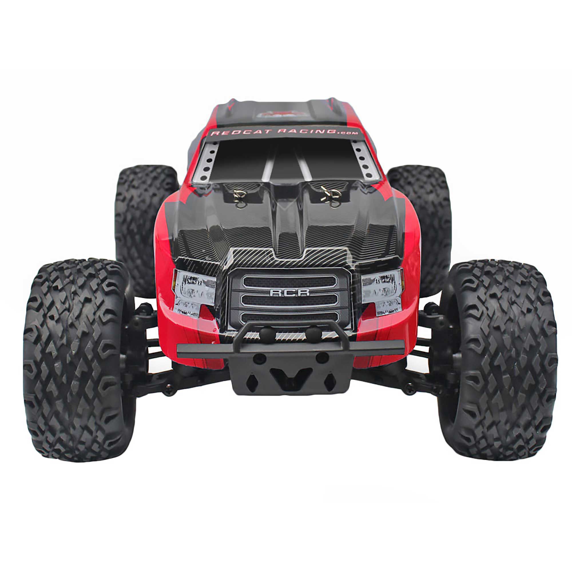 Redcat Racing 1/10 Blackout XTE 4WD Monster Truck Brushed RTR, Red