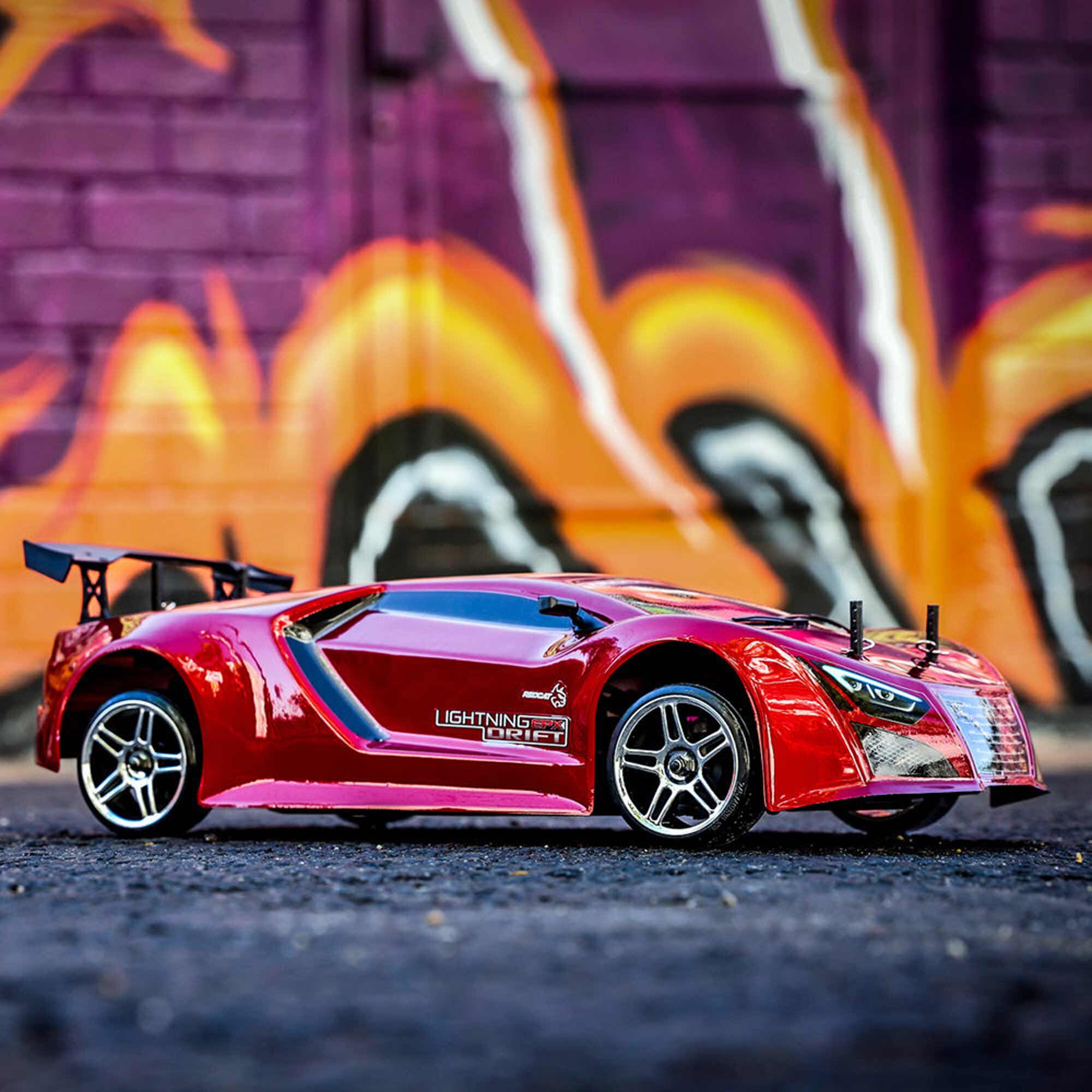 Redcat Racing 1/10 Lightning EPX Drift 4WD Brushed RTR, Red