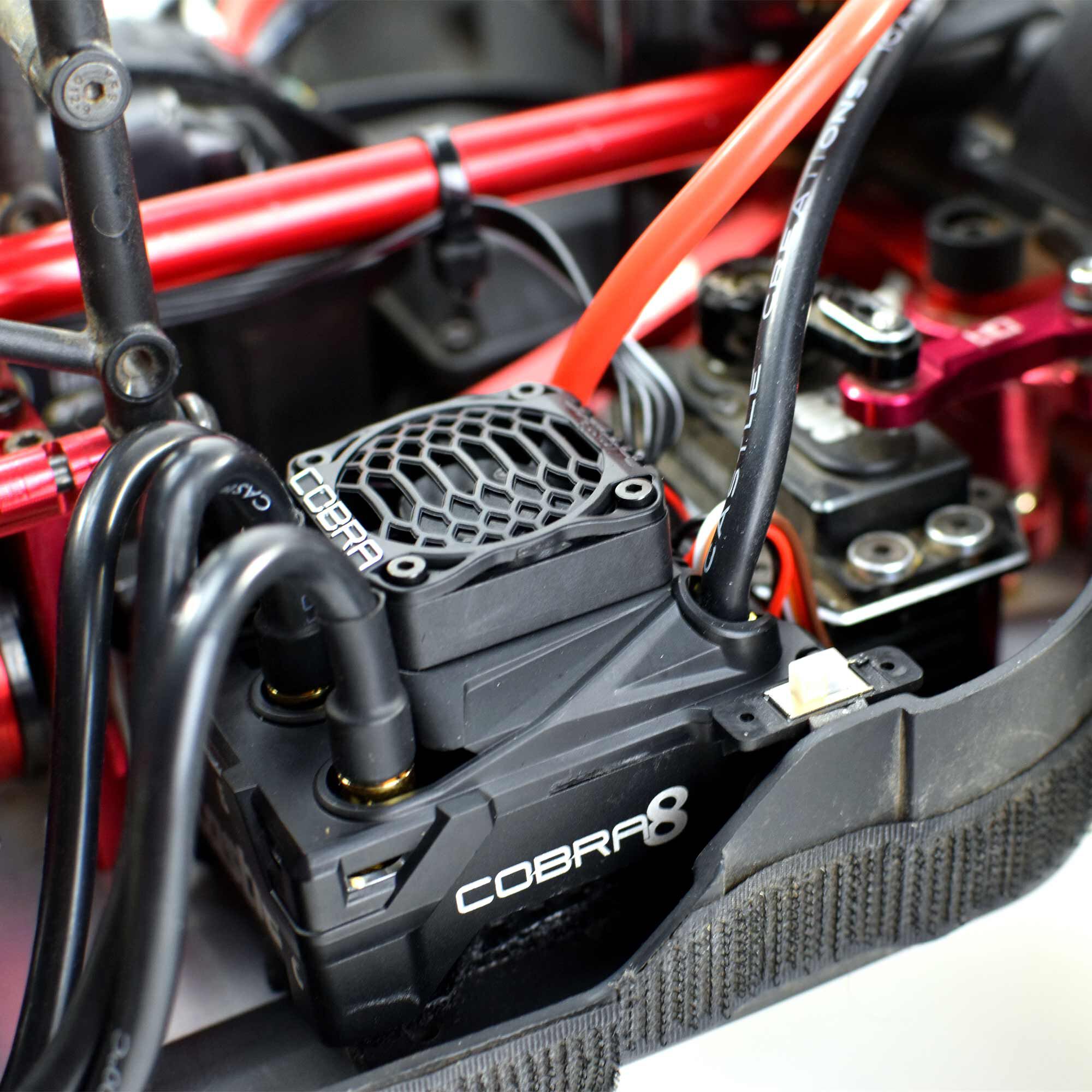 Castle Creations COBRA 8 25.2V ESC with 1512-1800KV Sensored Motor Combo