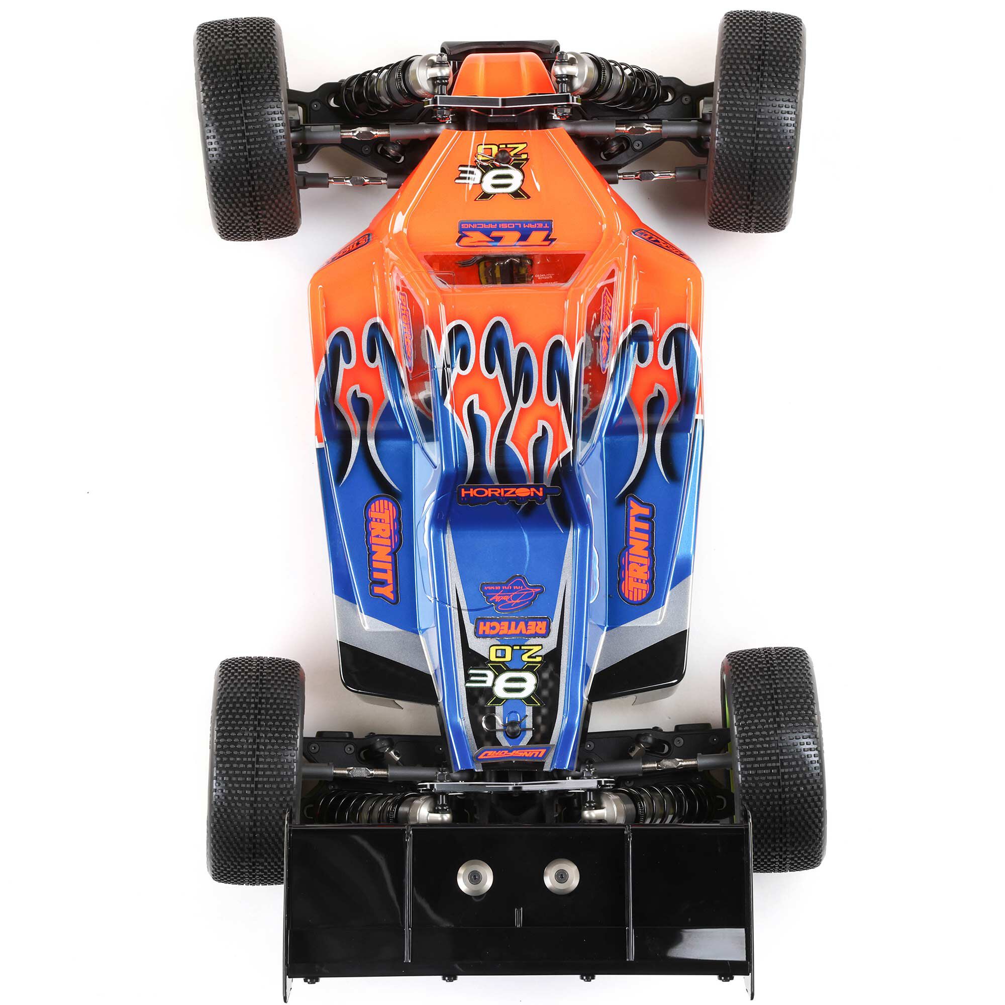 Team Losi Racing 1/8 8IGHT-X/E 2.0 Combo 4X4 Nitro/Electric Race Buggy Kit