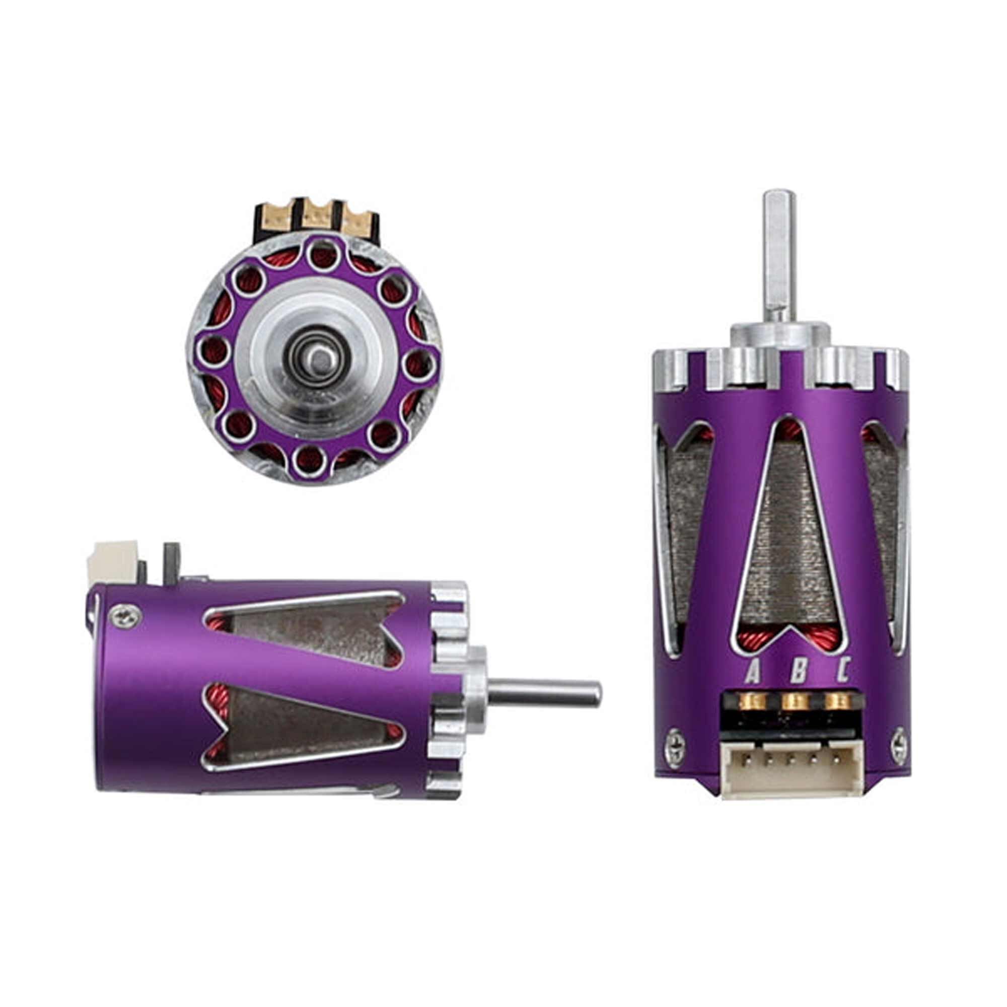 Furitek Hellfire 1410 5500Kv Sensored Brushless Motor, Purple