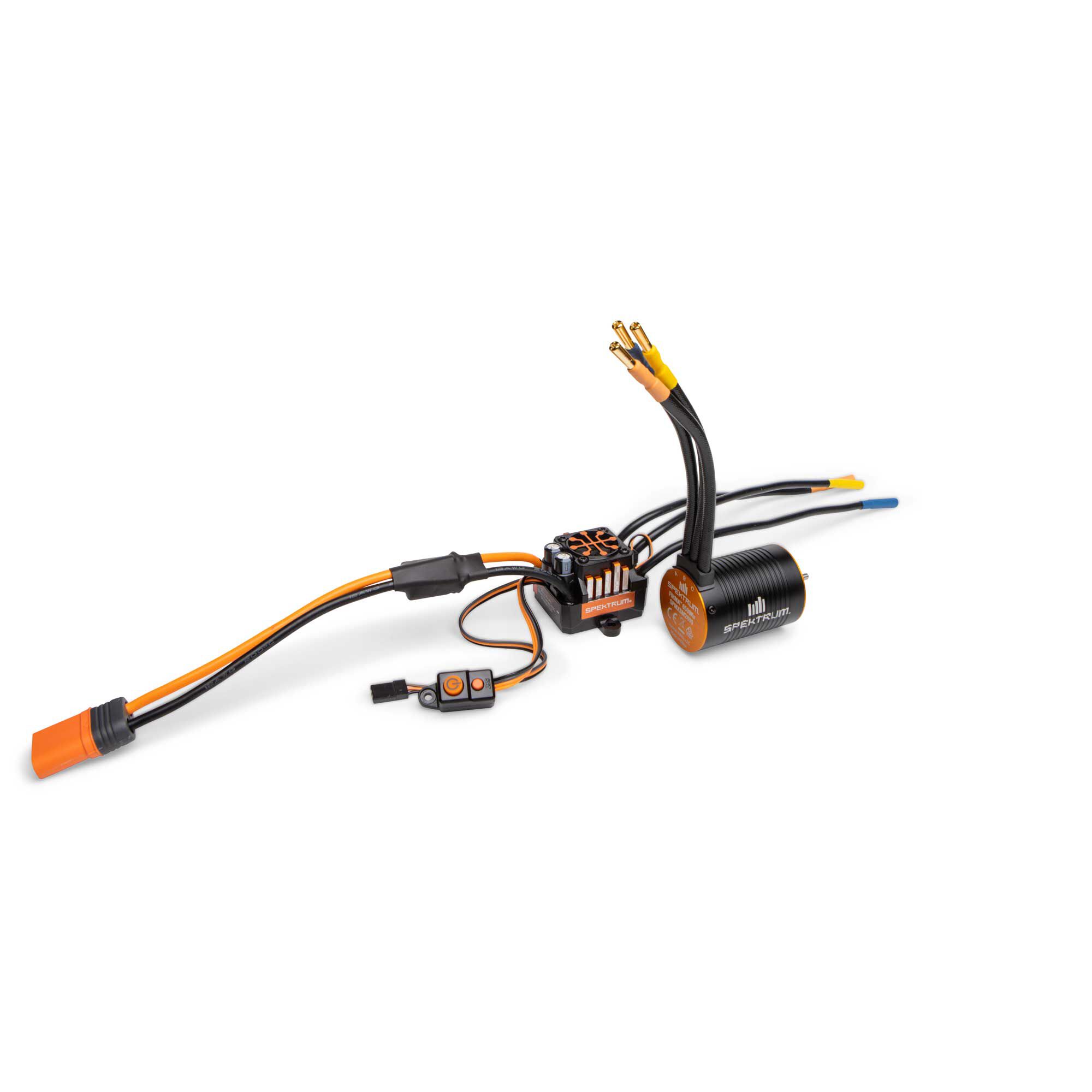 Spektrum Accessories Firma 100A Brushless Smart ESC / 6500Kv Sensorless Motor Combo: No-Prep