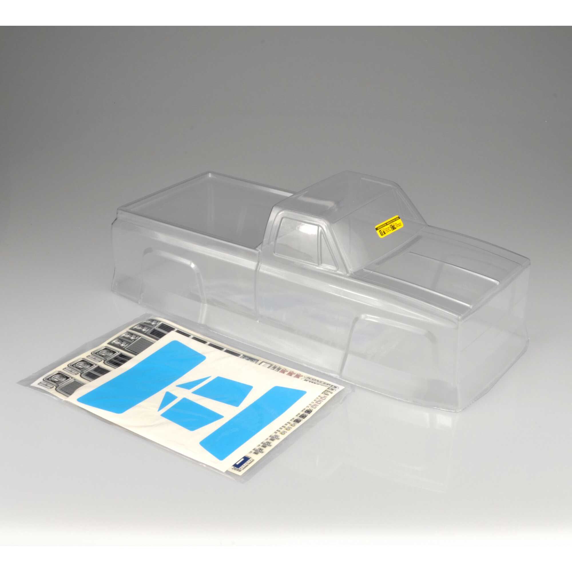 JConcepts, Inc. 1/10 1982 GMC K2500 Clear Body: Stampede