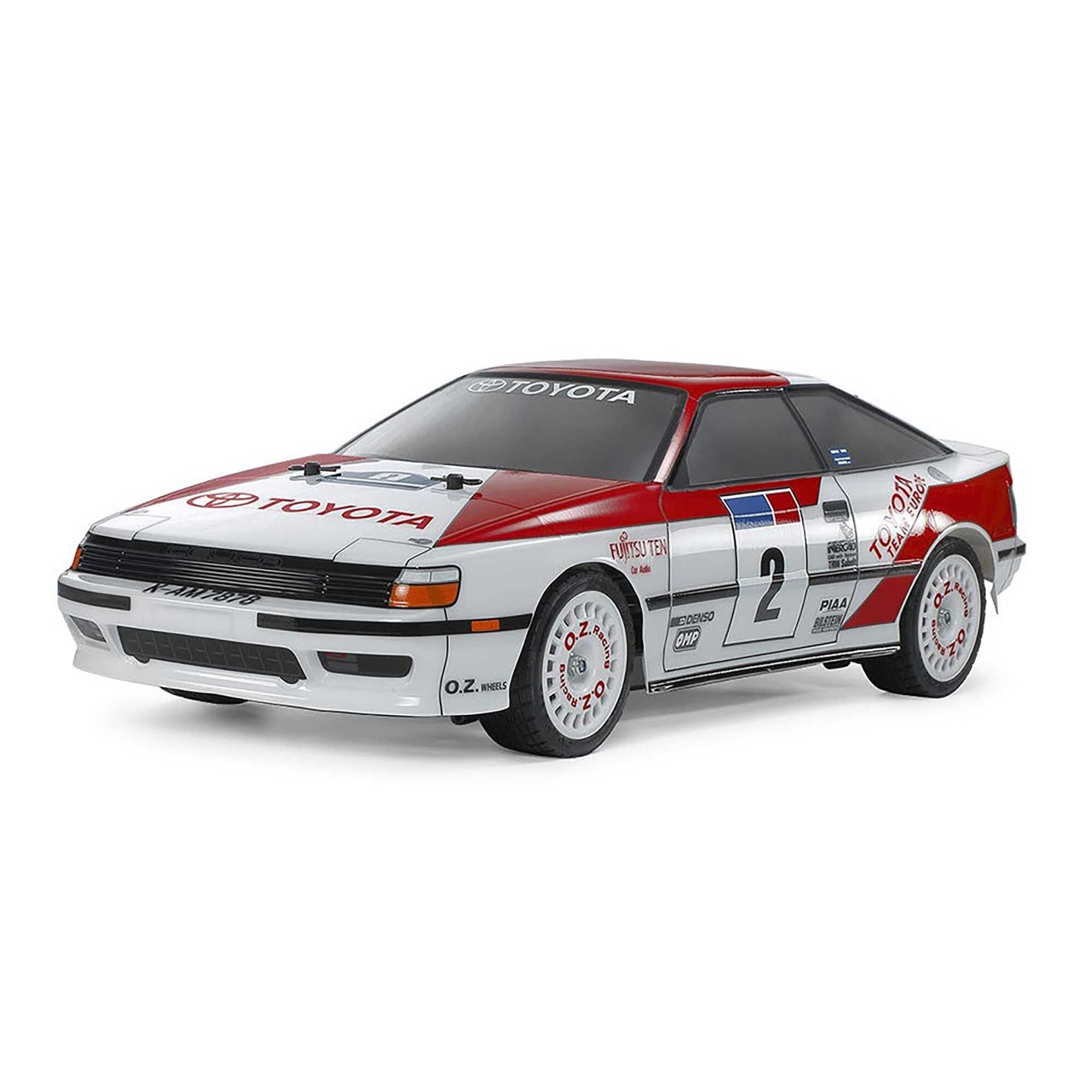Tamiya 1/10 Toyota Celica GT-Four TT-02 4x4 On-Road Touring Kit, Painted Body