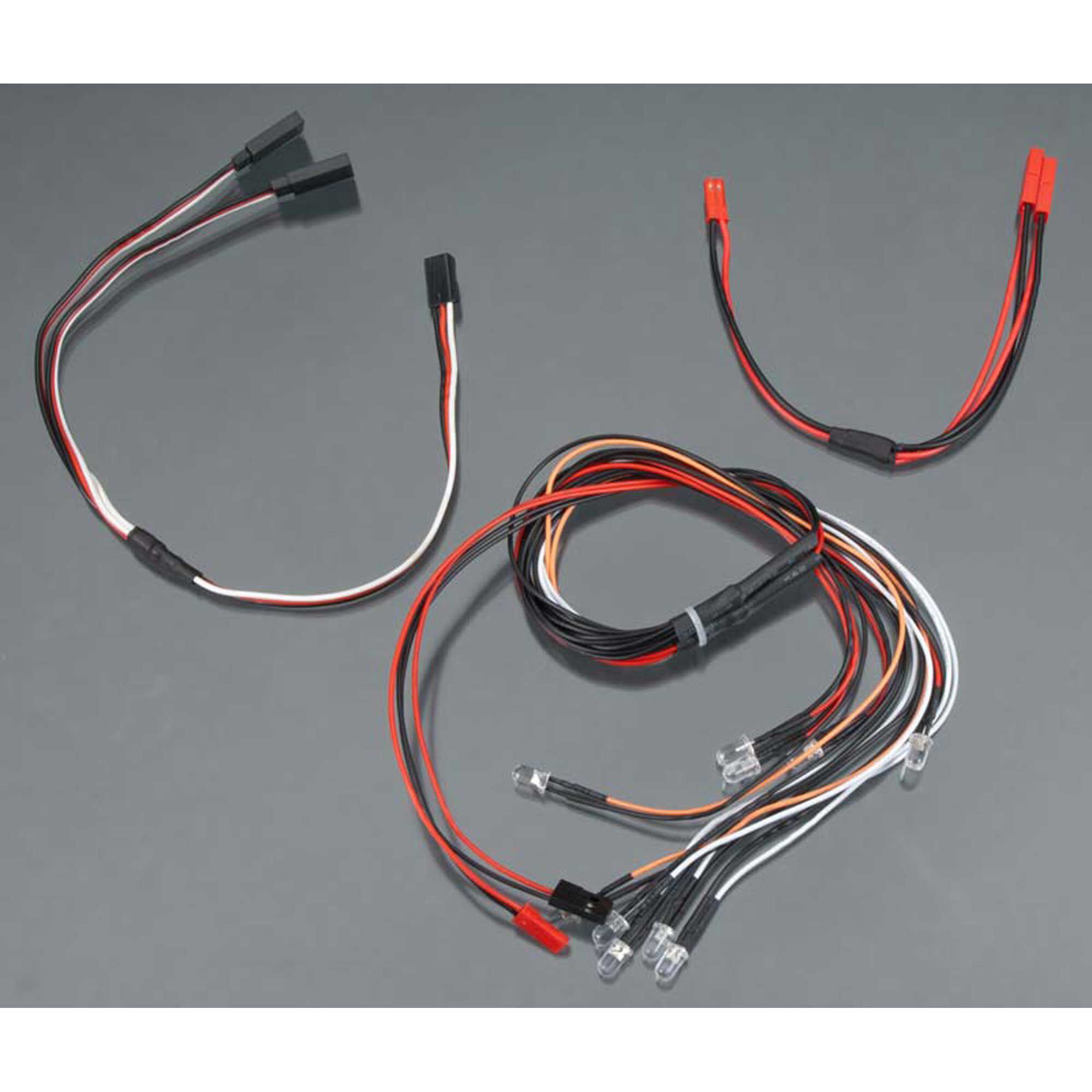 Integy LED Light Set System White: 1/10 Touring Car