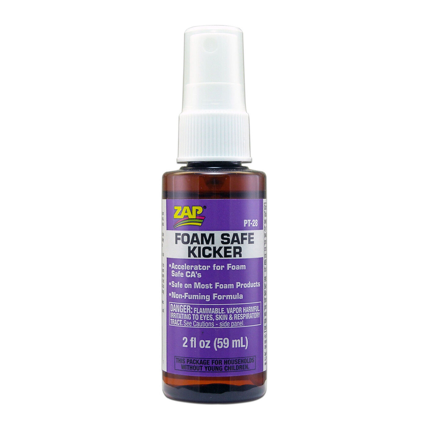 ZAP Glue Foam Safe Kicker Spray, 2 oz