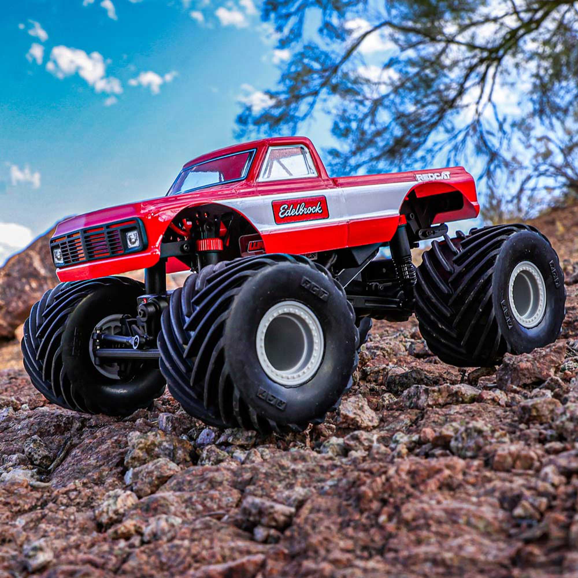 Redcat Racing 1/18 MT-18 4x4 Monster Truck RTR, Red