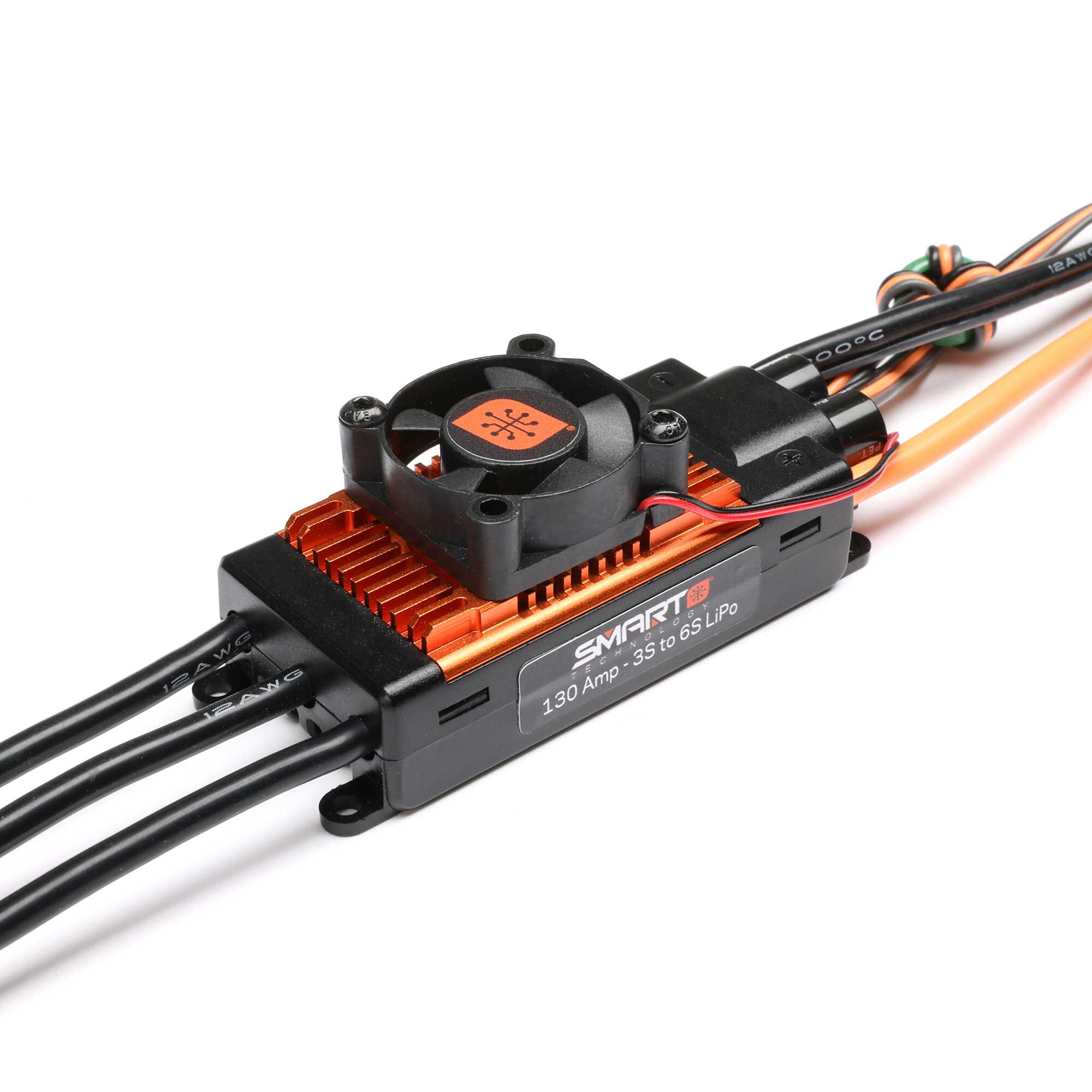 Spektrum Accessories Avian 130-Amp Pro Smart Brushless ESC, 3S-6S