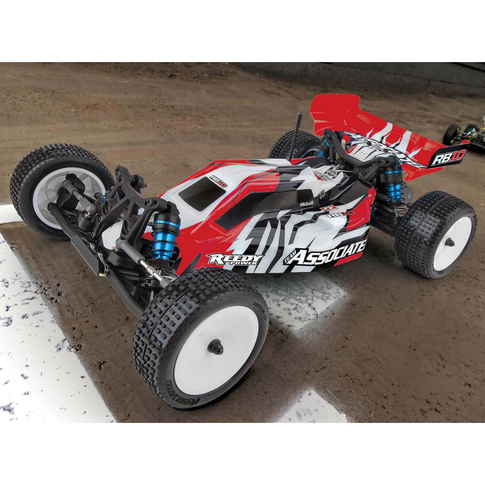 Team Associated 1/10 RB10 2WD Buggy RTR, Red