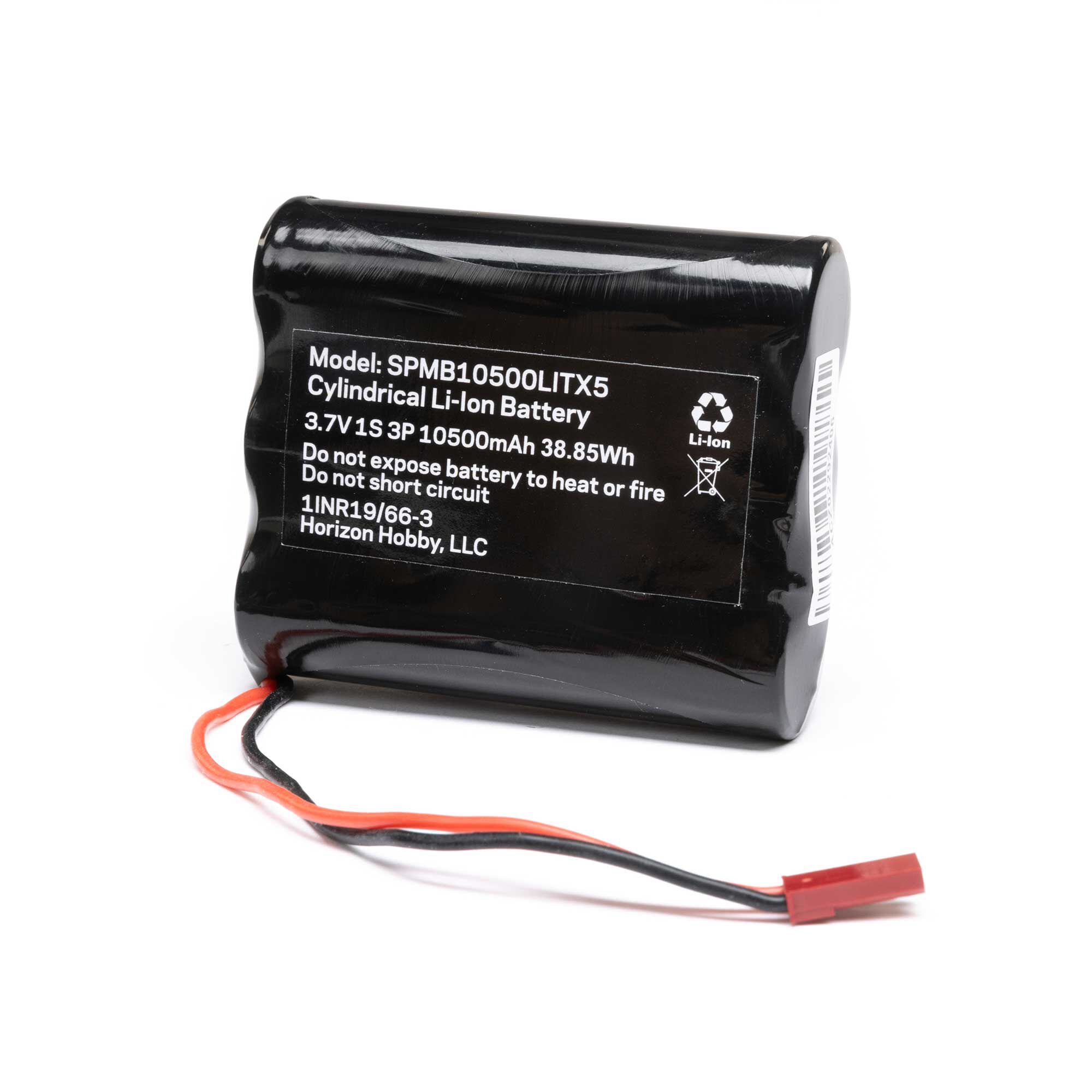 Spektrum 3.7V 1S 10500mAh Li-Ion Transmitter Battery: iXSR