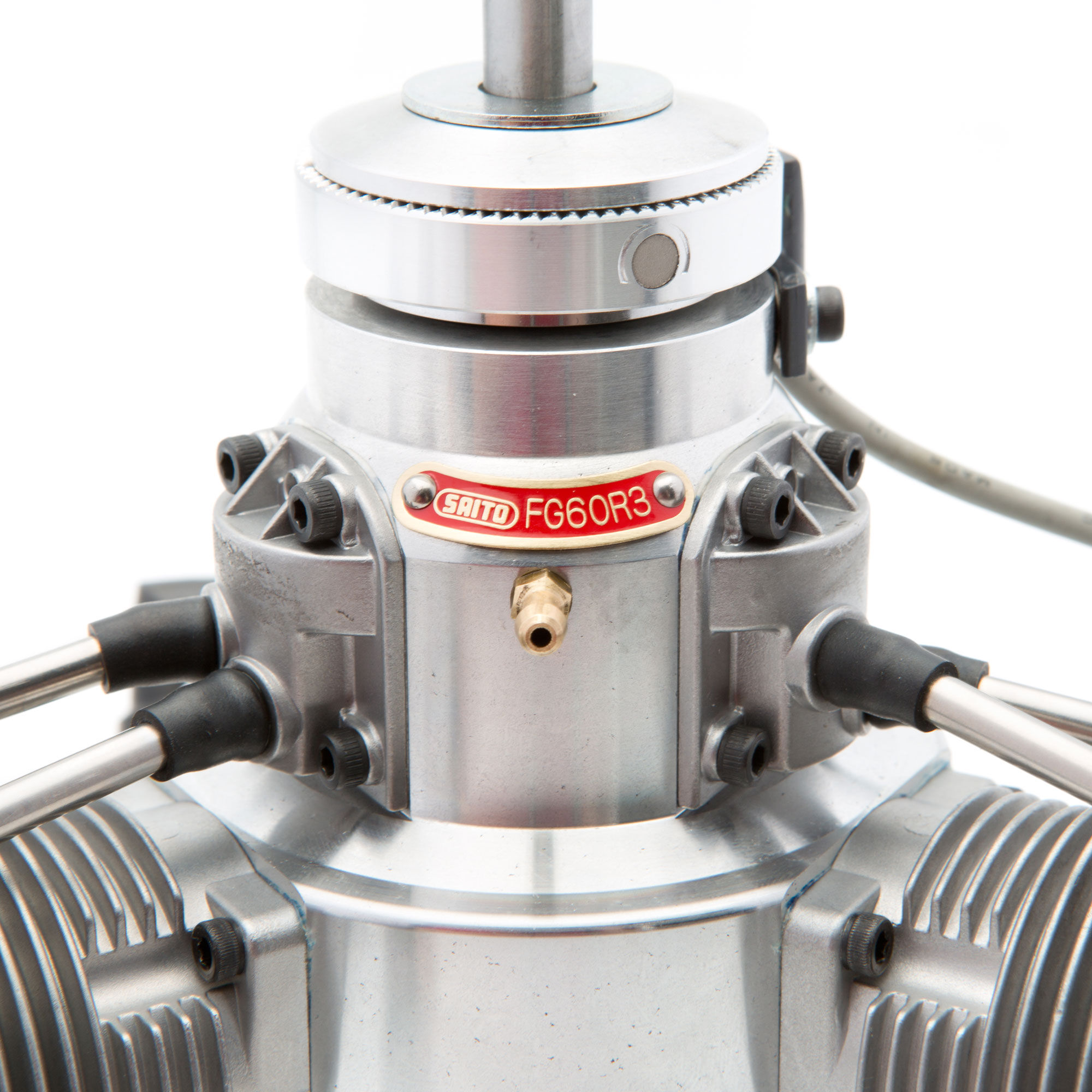 Saito Engines FG-60R3 60cc 3-Cylinder Gas Radial: CA