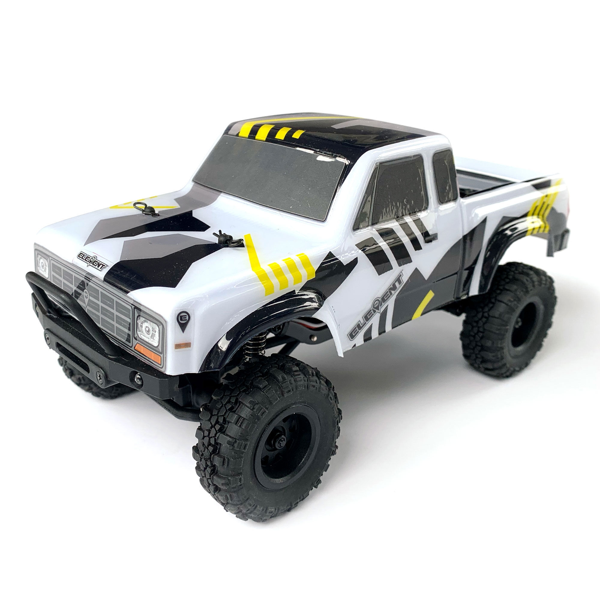 Team Associated 1/24 Enduro24 4WD Sendero Trail Truck RTR, Black/Yellow