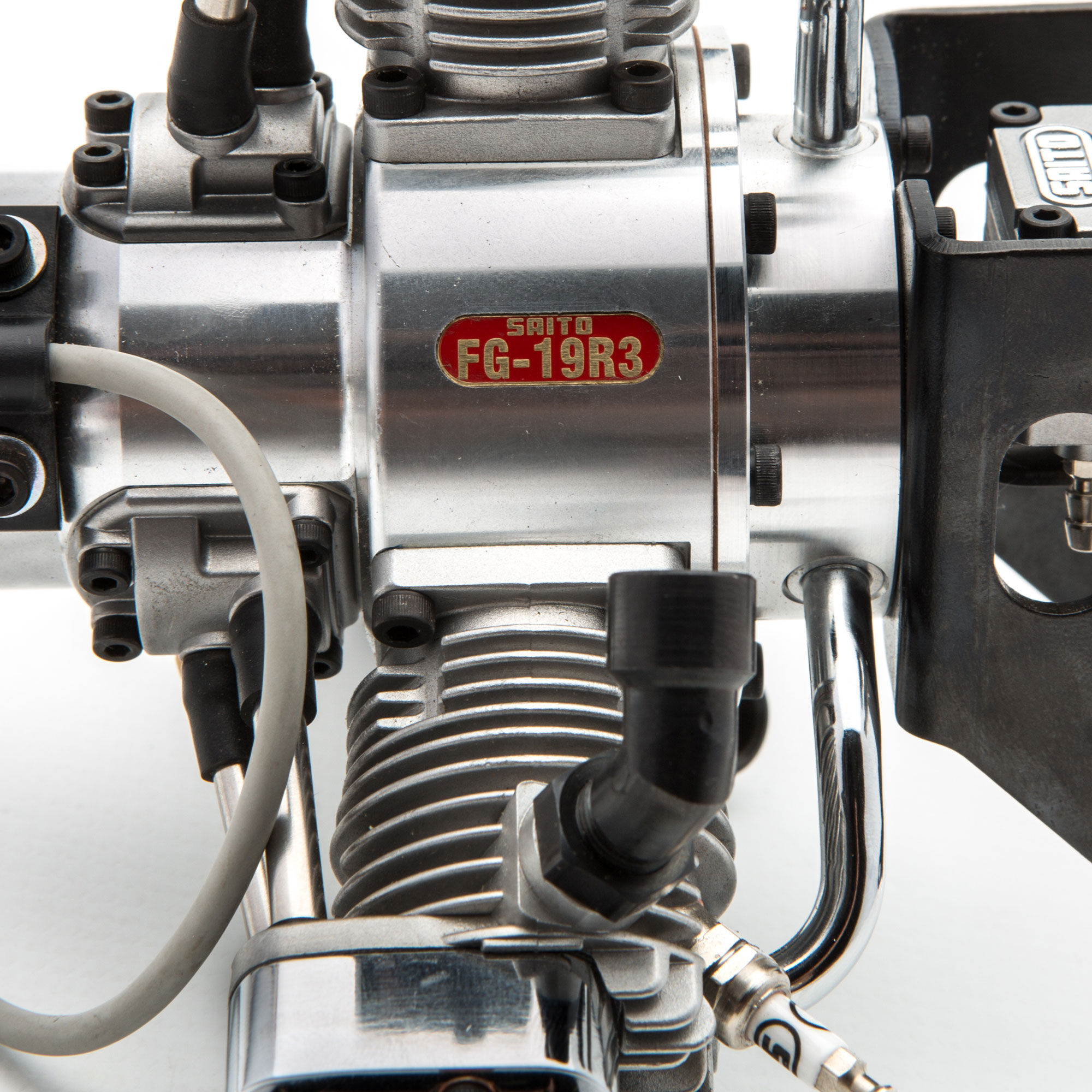 Saito Engines FG-19R3 3-Cylinder Gas Radial Engine: CB