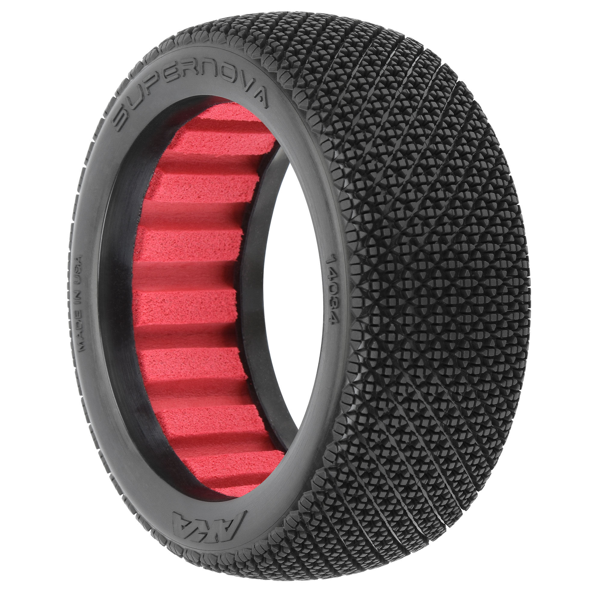 AKA PRODUCTS, INC. 1/8 Supernova Super Soft F/R Off-Road Buggy Tires (2)