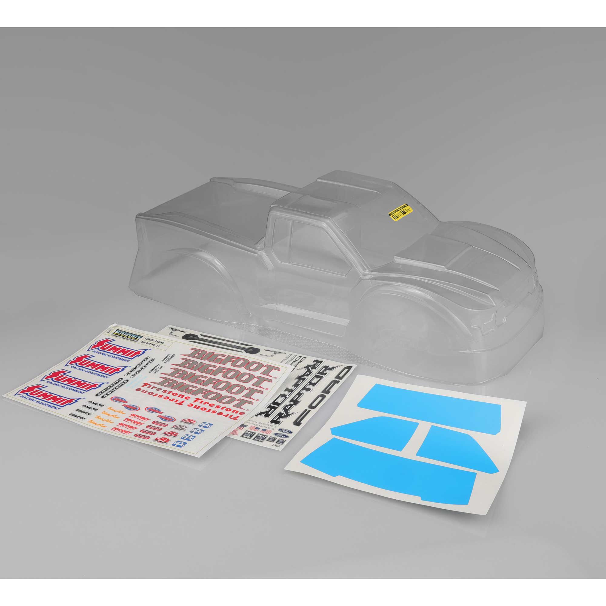 JConcepts, Inc. 2020 Ford F-150 Raptor Summit Racing BIGFOOT 21 MT body