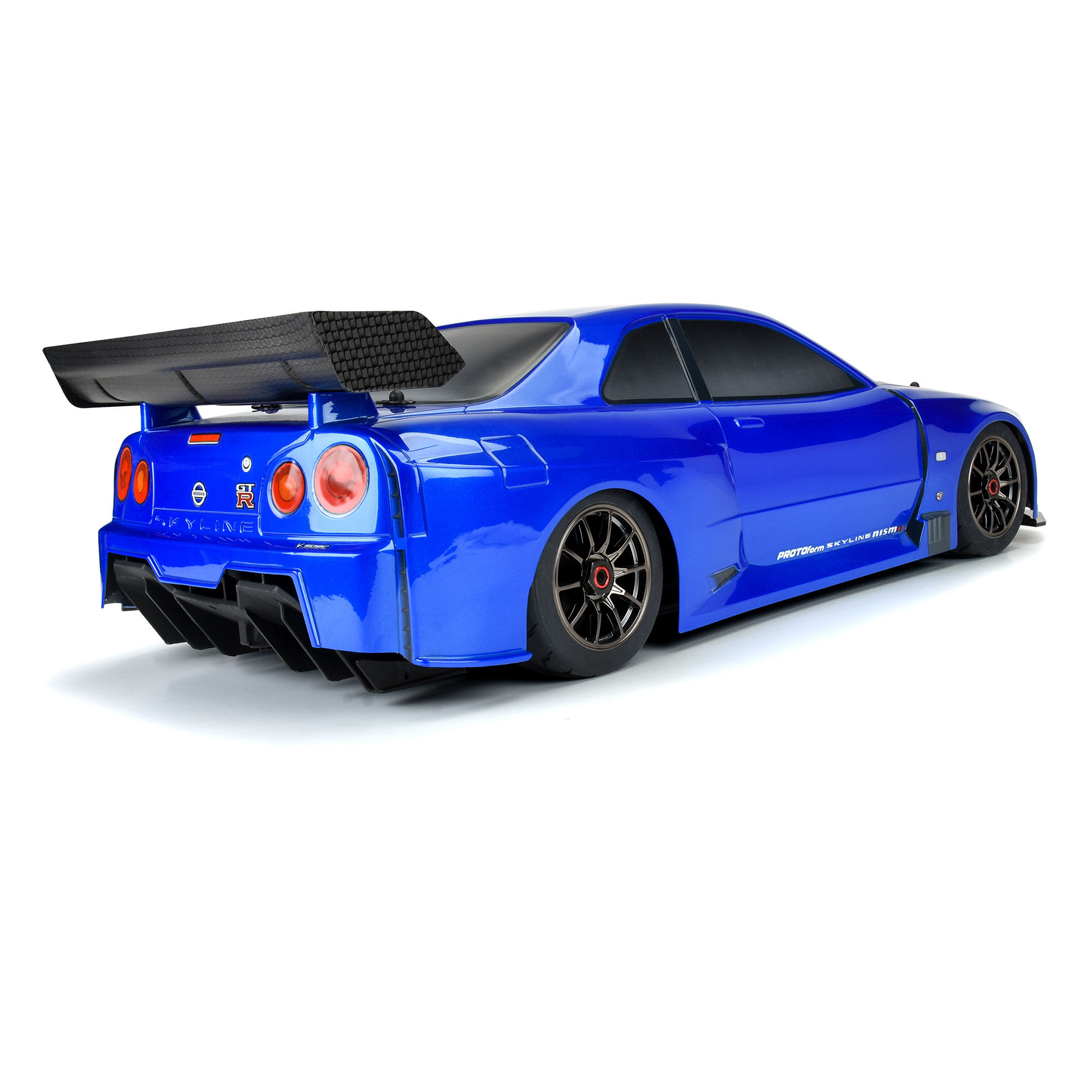 PROTOform 1/7 2002 Nissan Skyline GT-R R34 Painted Body (Blue): Infraction 6S