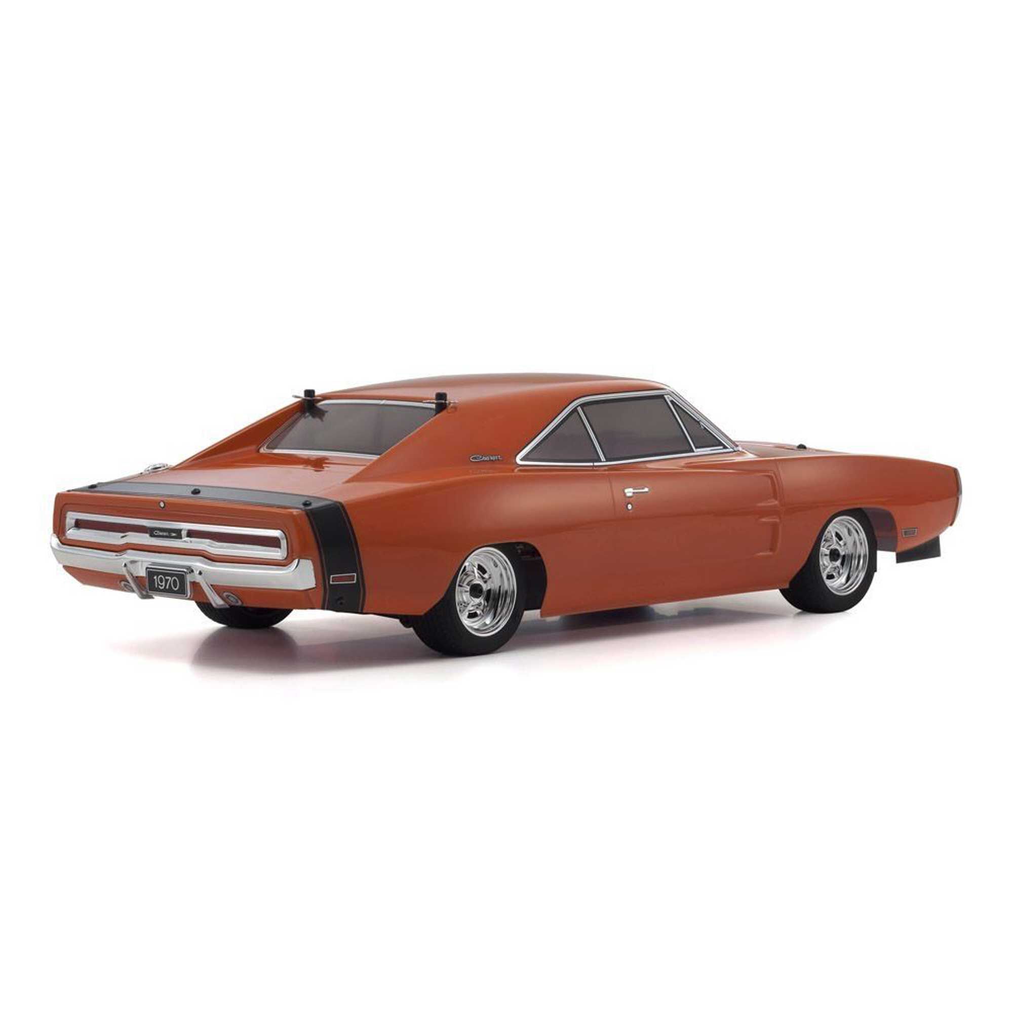 Kyosho 1/10 Fazer Mk2 Dodge Charger 1970 Hemi On-Road Tourning Car RTR, Orange