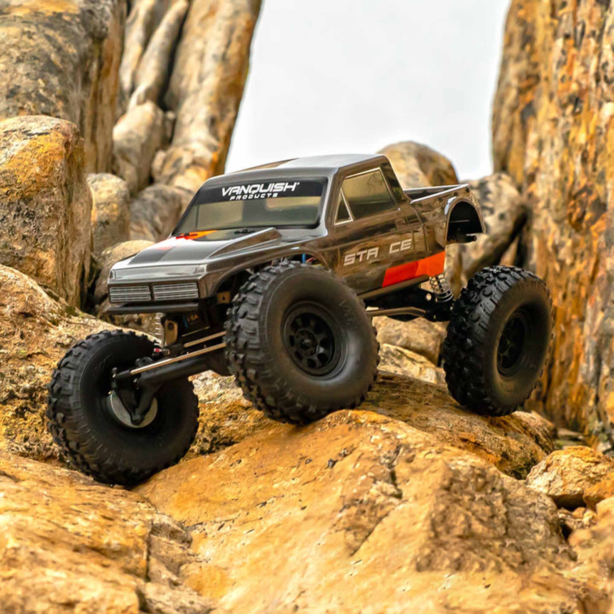 Vanquish Products 1/10 VRD Stance Brushed Rock Crawler RTR, Graphite