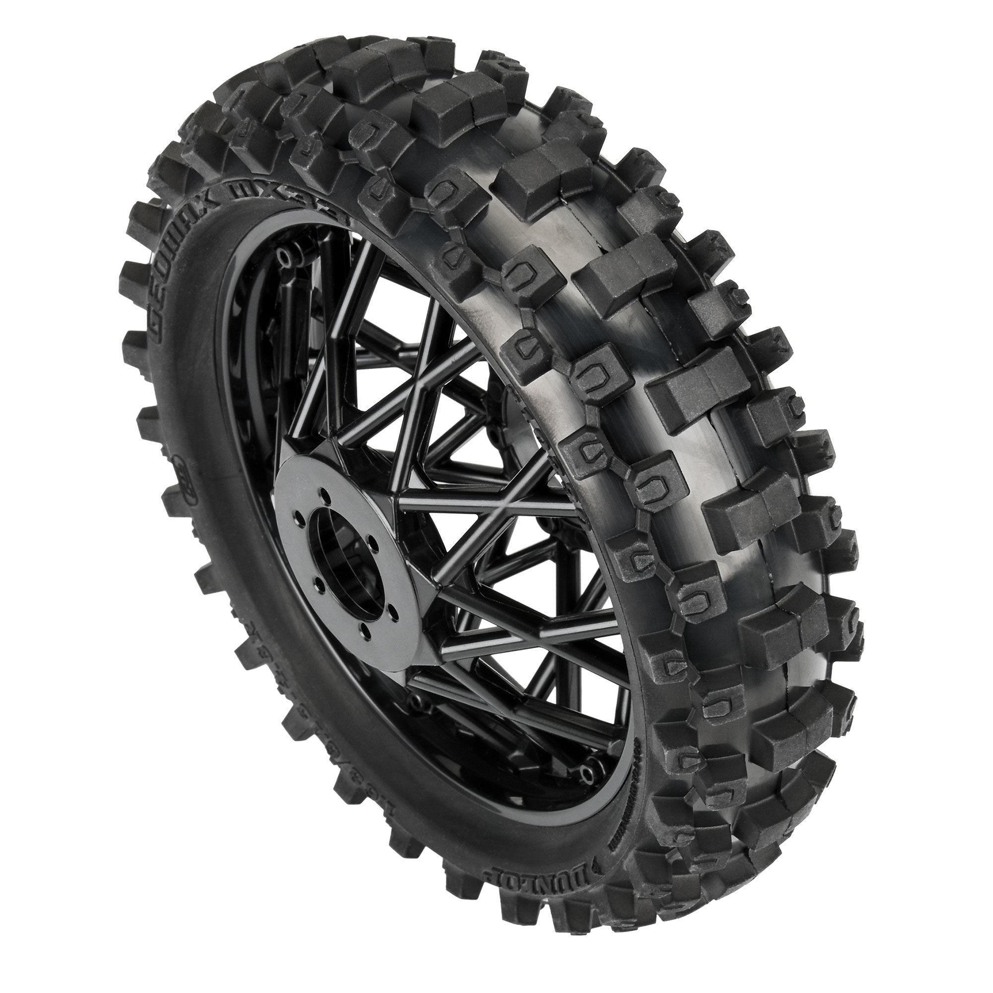 Pro-Line Racing 1/4 Dunlop Geomax MX33 CR4 Rear Tire MTD Black: Promoto-MX
