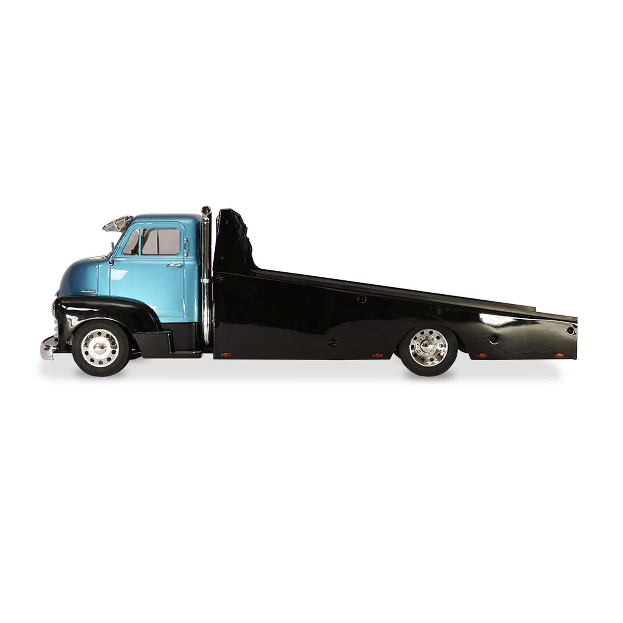 Redcat Racing 1/10 Custom 1953 Chevrolet Cab Over Engine Hauler RTR, Metallic Blue