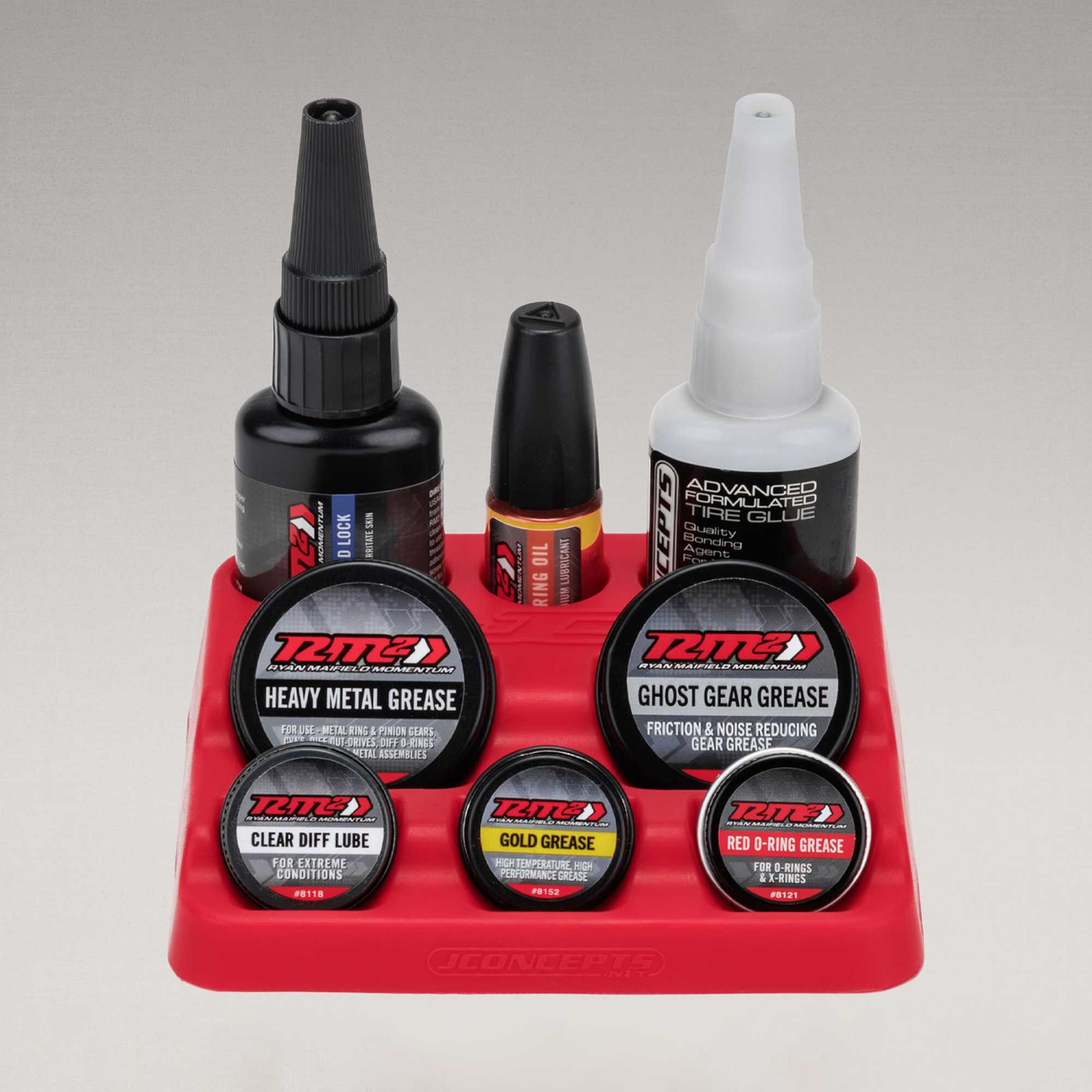 JConcepts, Inc. RM2, fluid holding station, red