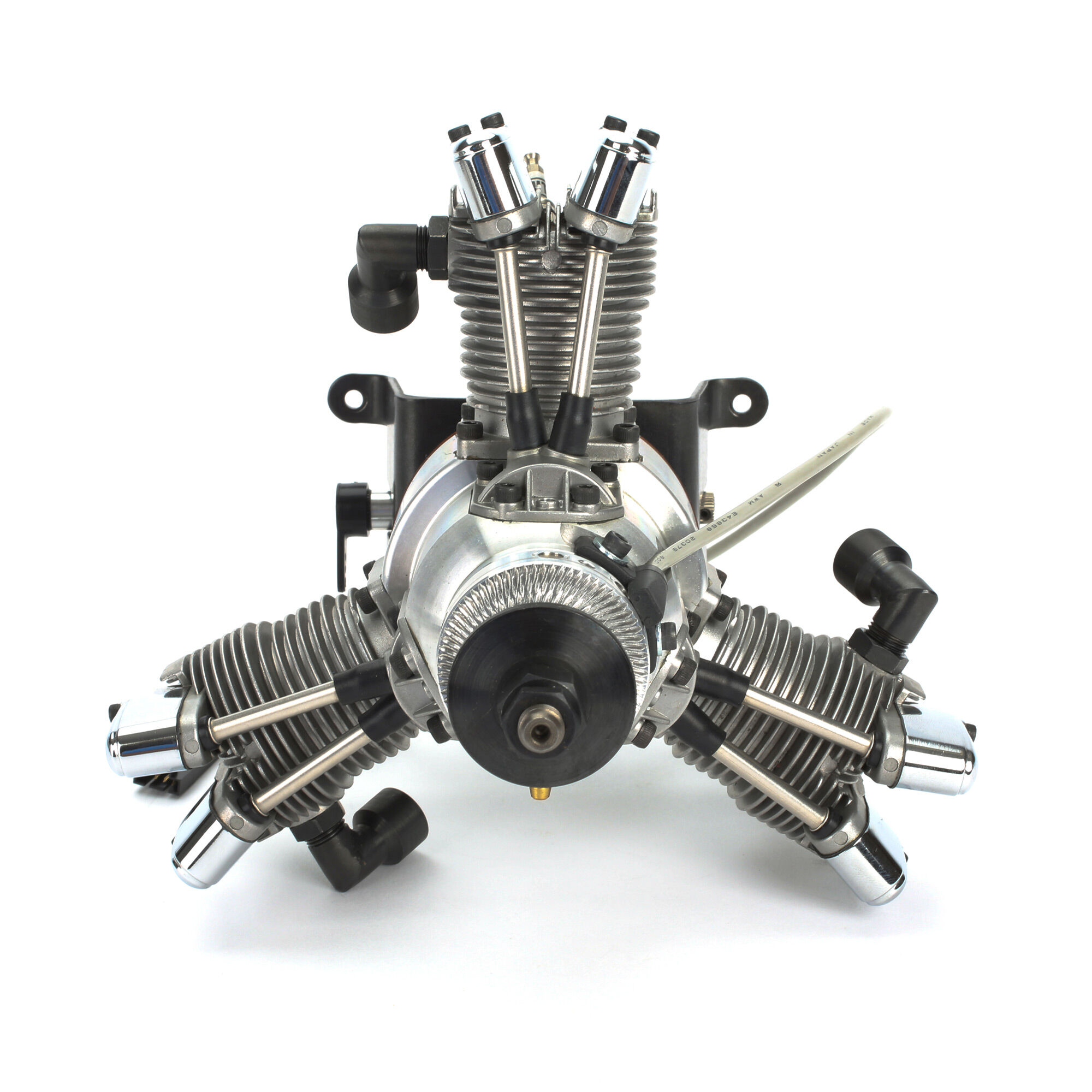 Saito Engines FG-33R3 33cc 3-Cylinder Gasoline Radial Engine, BS