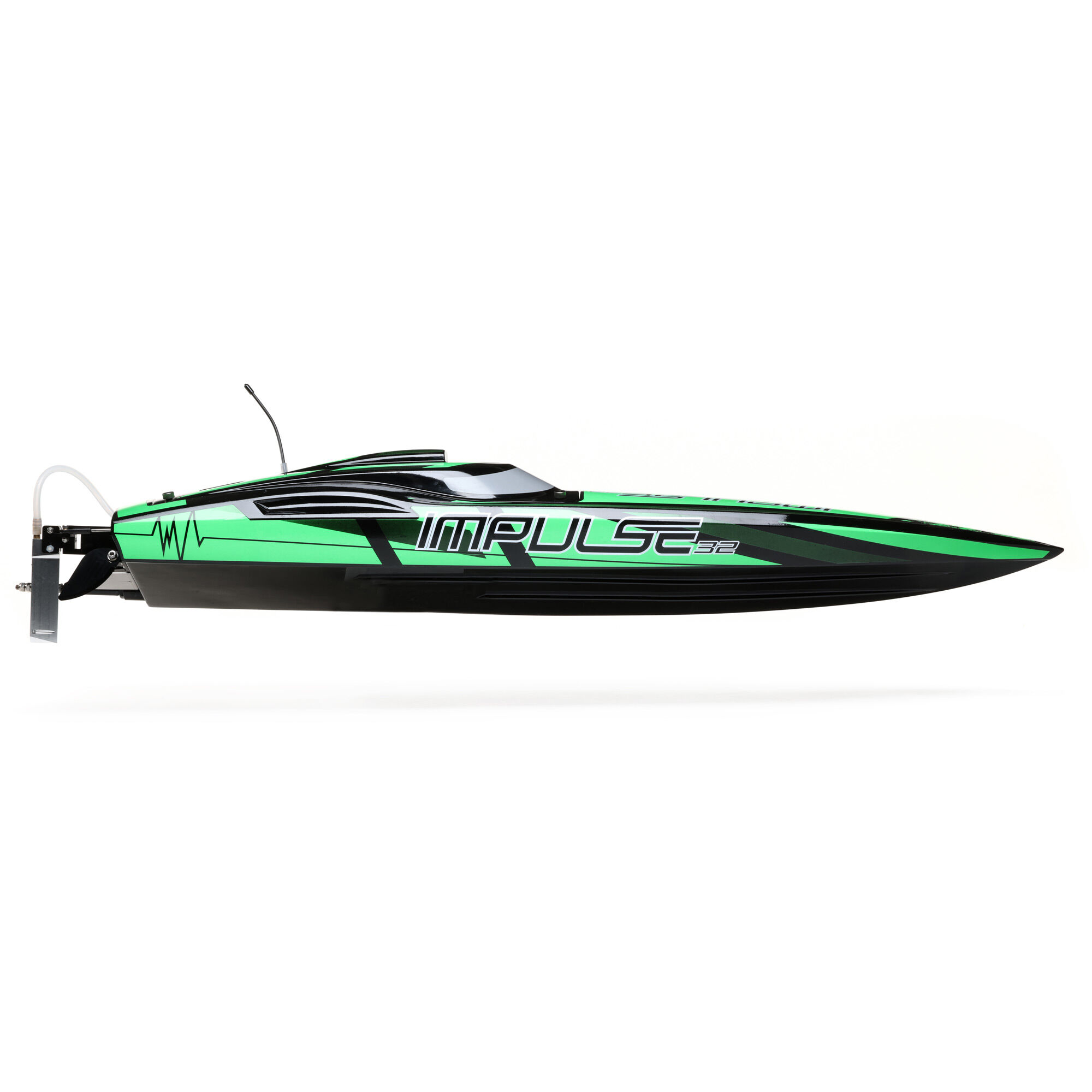Pro Boat Impulse 32" Brushless Deep-V RTR with Smart, Black/Green
