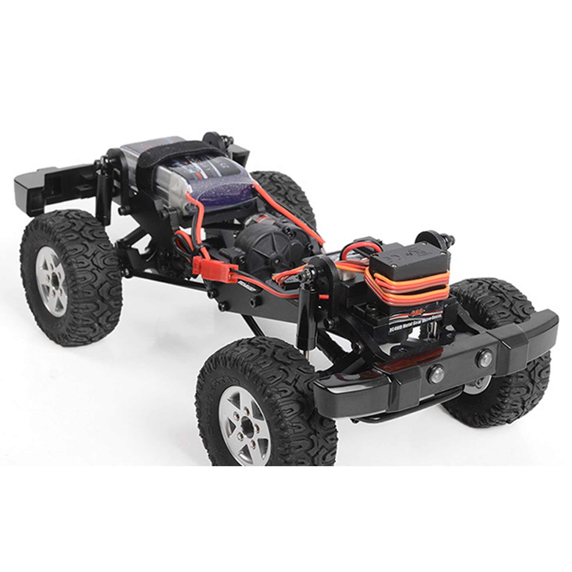 RC4WD 1/18 Gelande II 4WD with Black Rock Body Set RTR, Orange