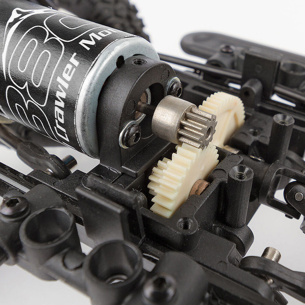 Team Associated 1/12 CR12 Ford F-150 Pick-Up 4WD Brushed RTR, Black