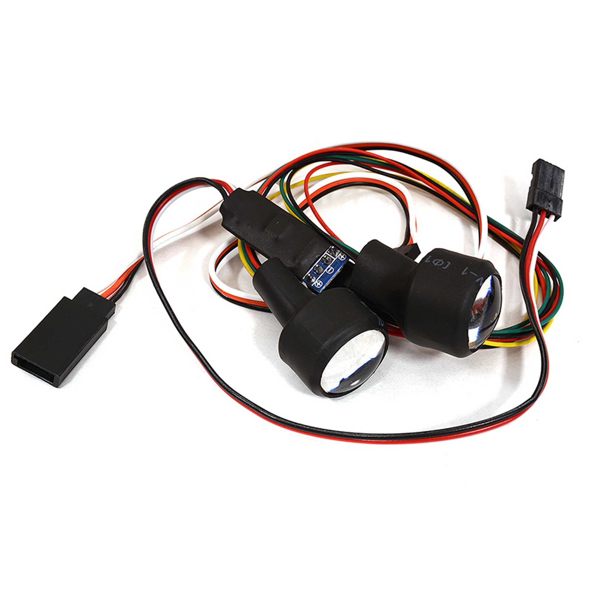 Integy Dual Color 4 LED Front Headlight for 1 10 Crawler