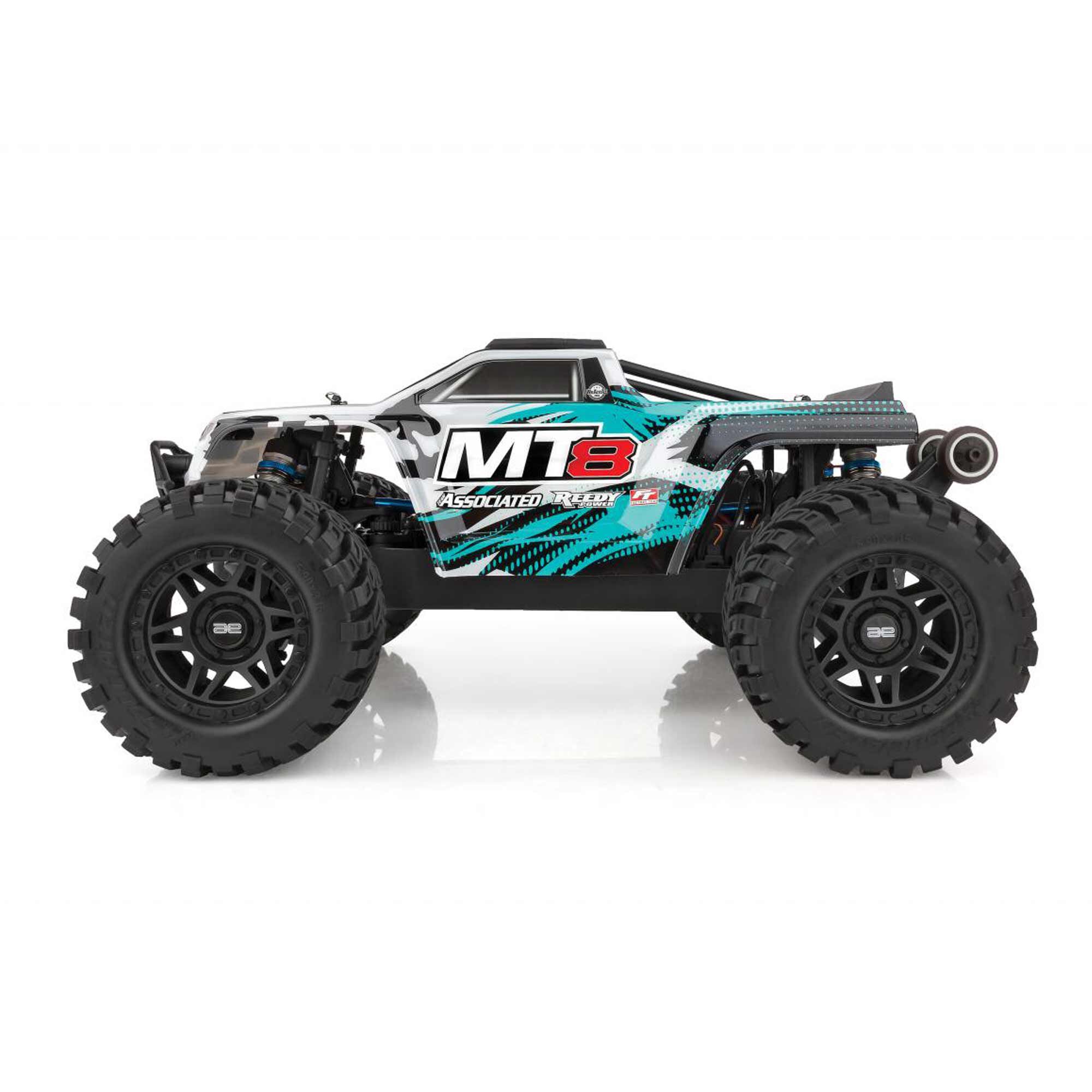 Team Associated 1/8 Rival MT8 4X4 Monster Truck RTR, Teal