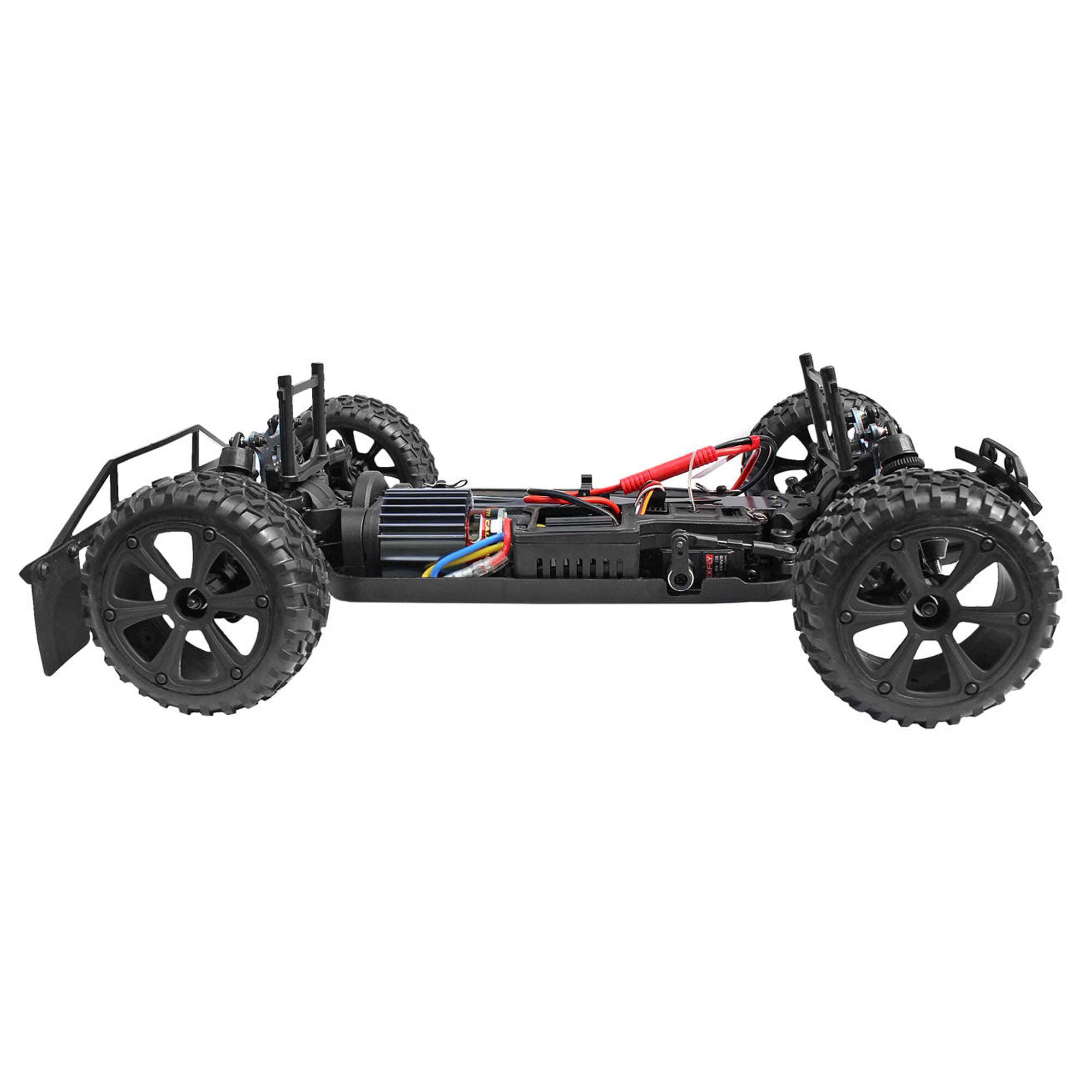 Redcat Racing 1/10 Blackout SC 4WD Short Course Truck Brushed RTR, Blue