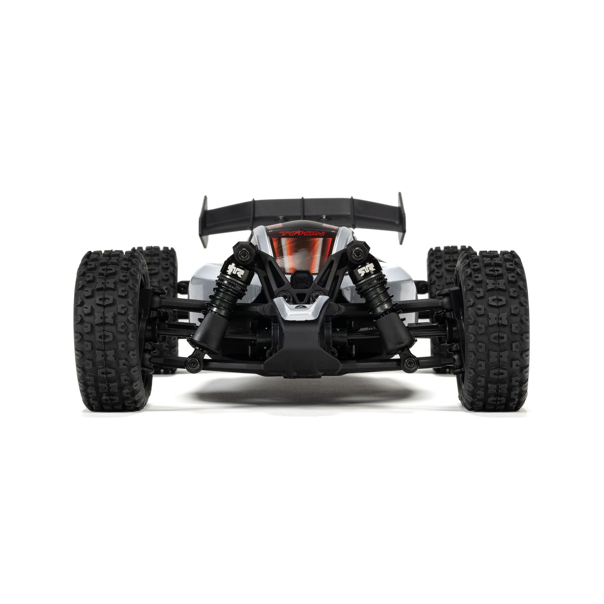 ARRMA 1/14 TYPHON GROM 223S DSC 4X4 RTR Brushless Buggy, Silver