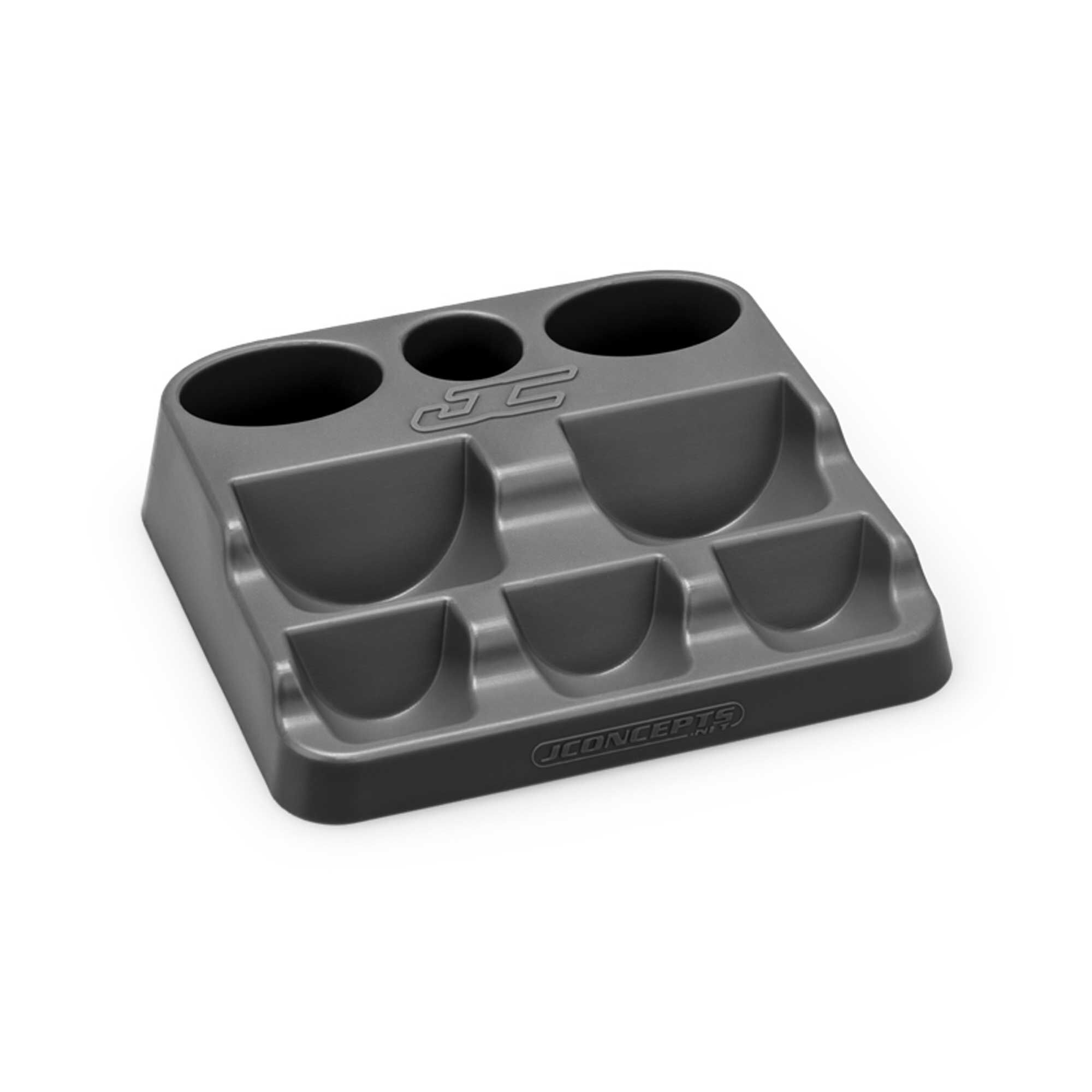 JConcepts, Inc. fluid holding station, gray