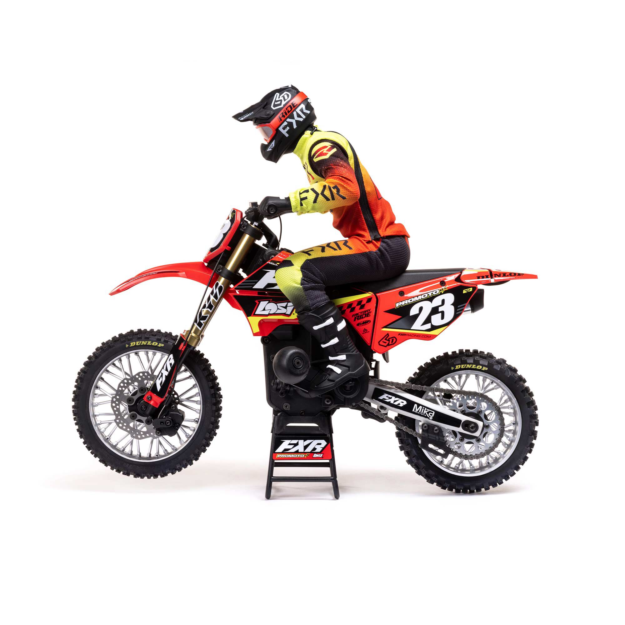 Losi 1/4 Promoto-MX FXR 2S RTR Brushless Motorcycle, Red