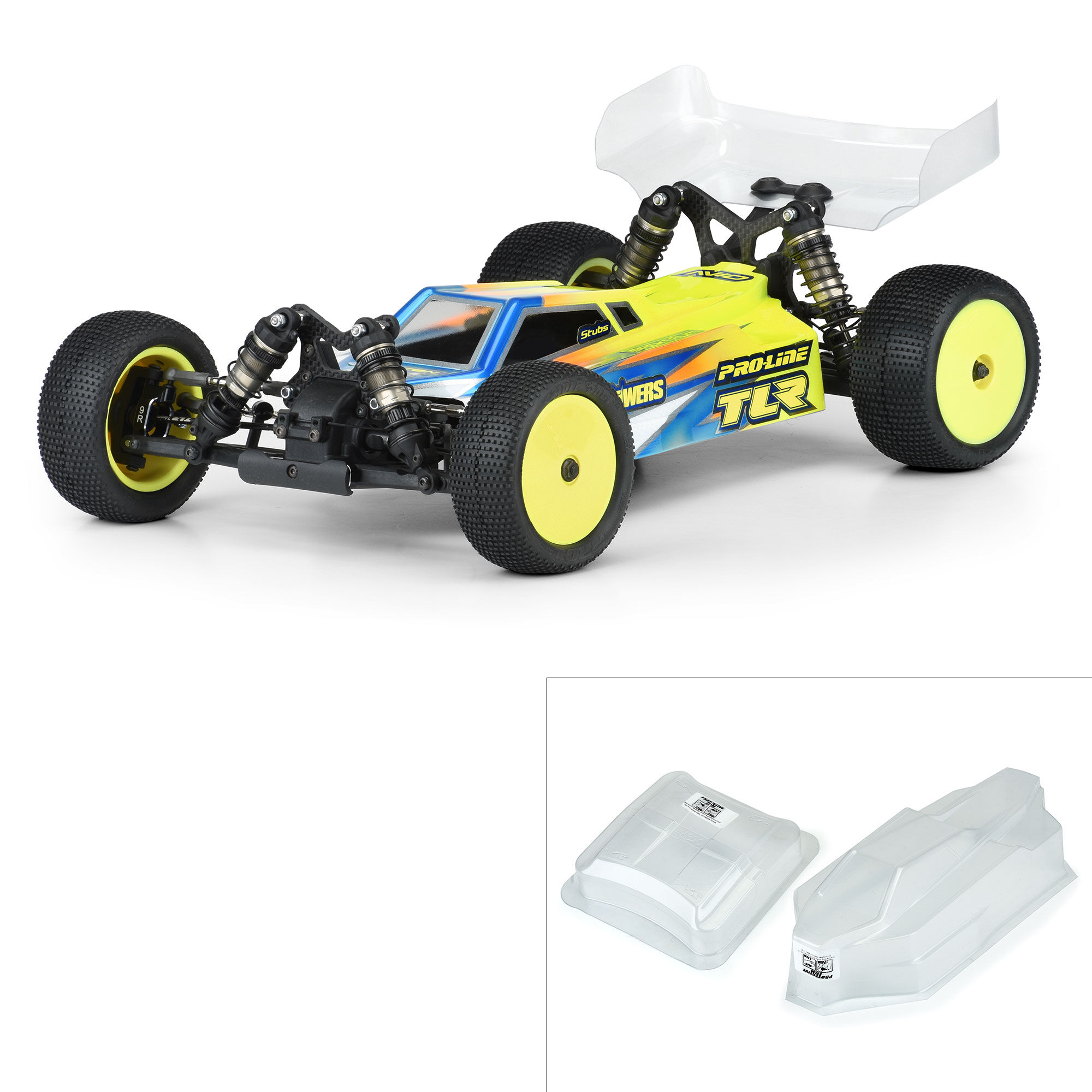 Pro-Line Racing 1/10 Axis Light Weight Clear Body: TLR 22X-4