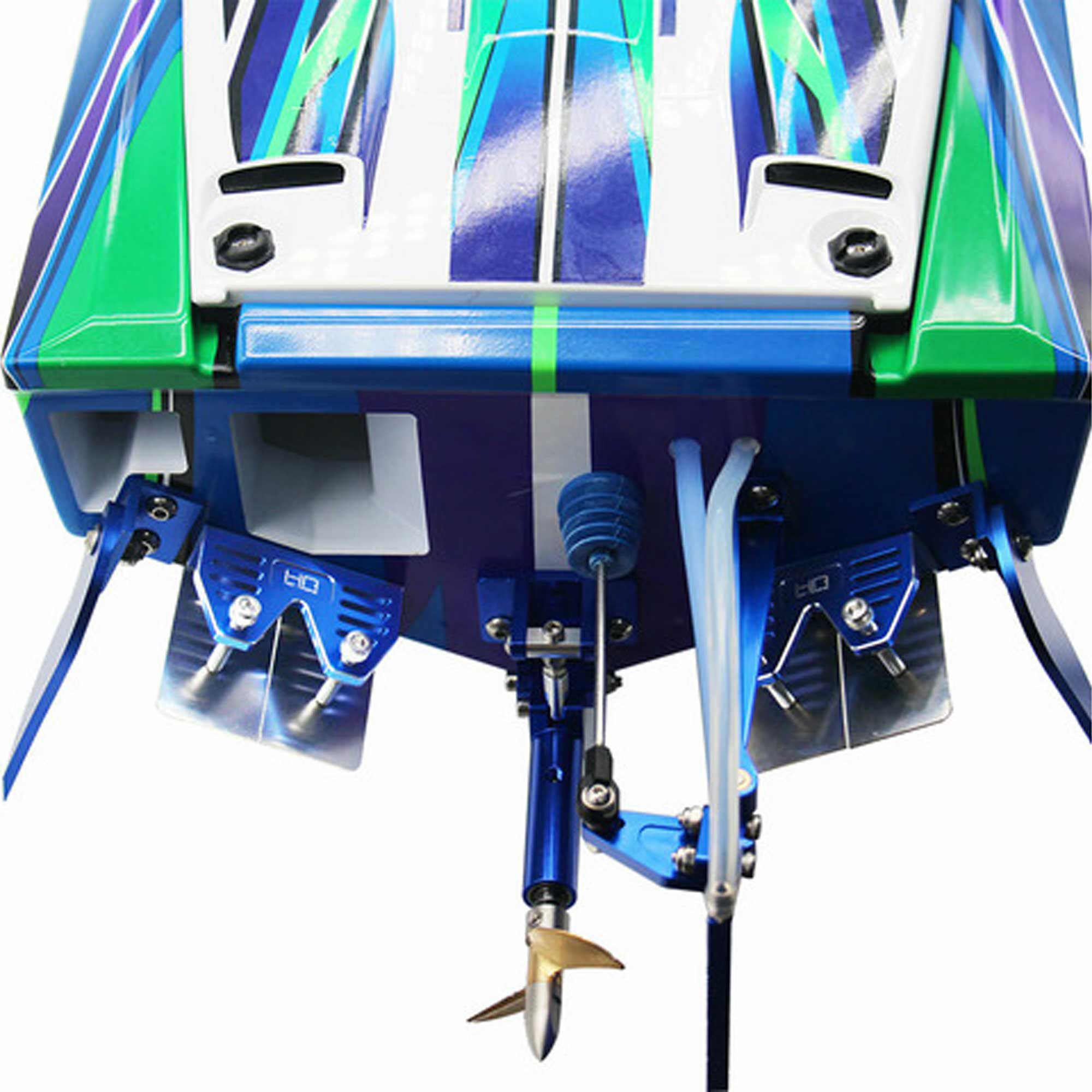 Hot Racing Aluminum Double Trim Tab Adjusters (2) - Spartan SR