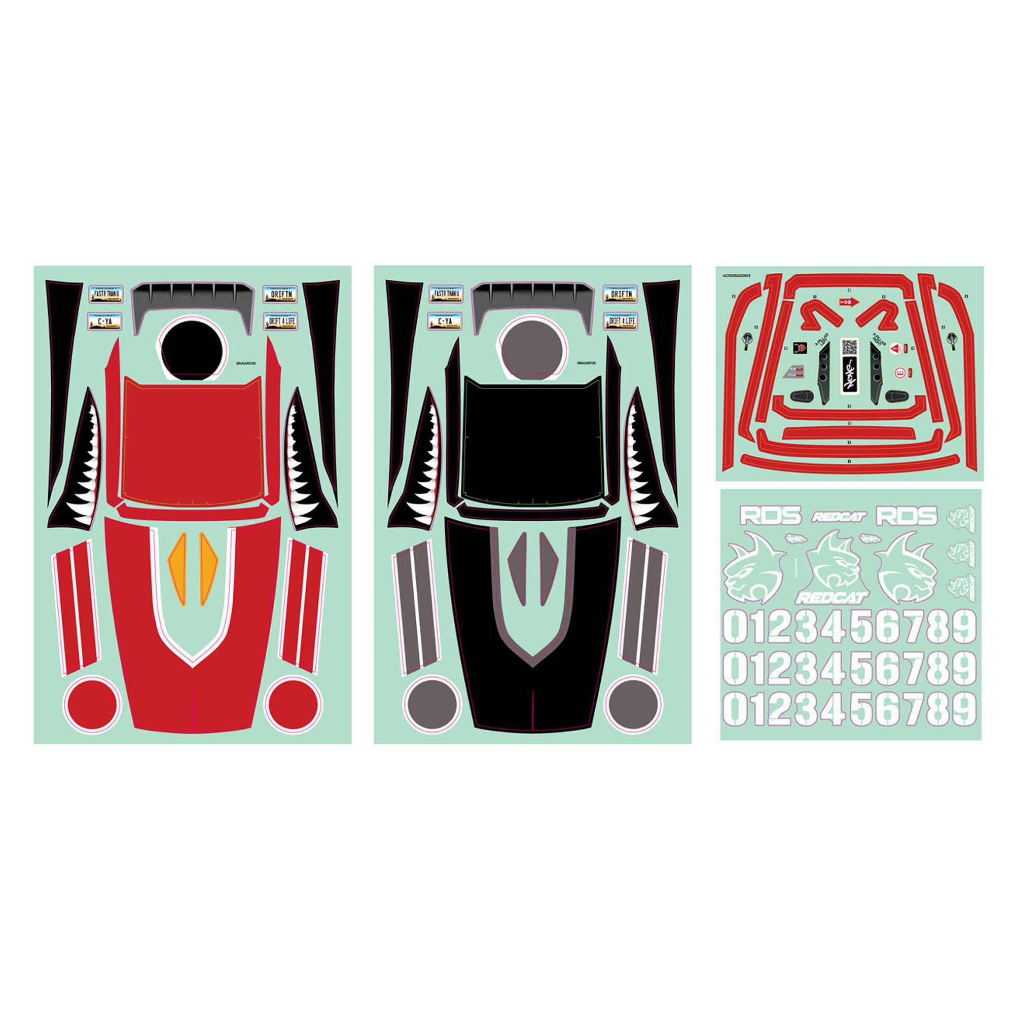 Redcat Racing 1/10 RDS RWD Competition Spec Drift Car RTR, Gray