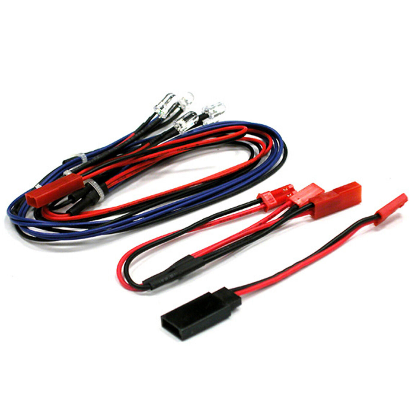 Integy Front Rear LED Light Set with Harness