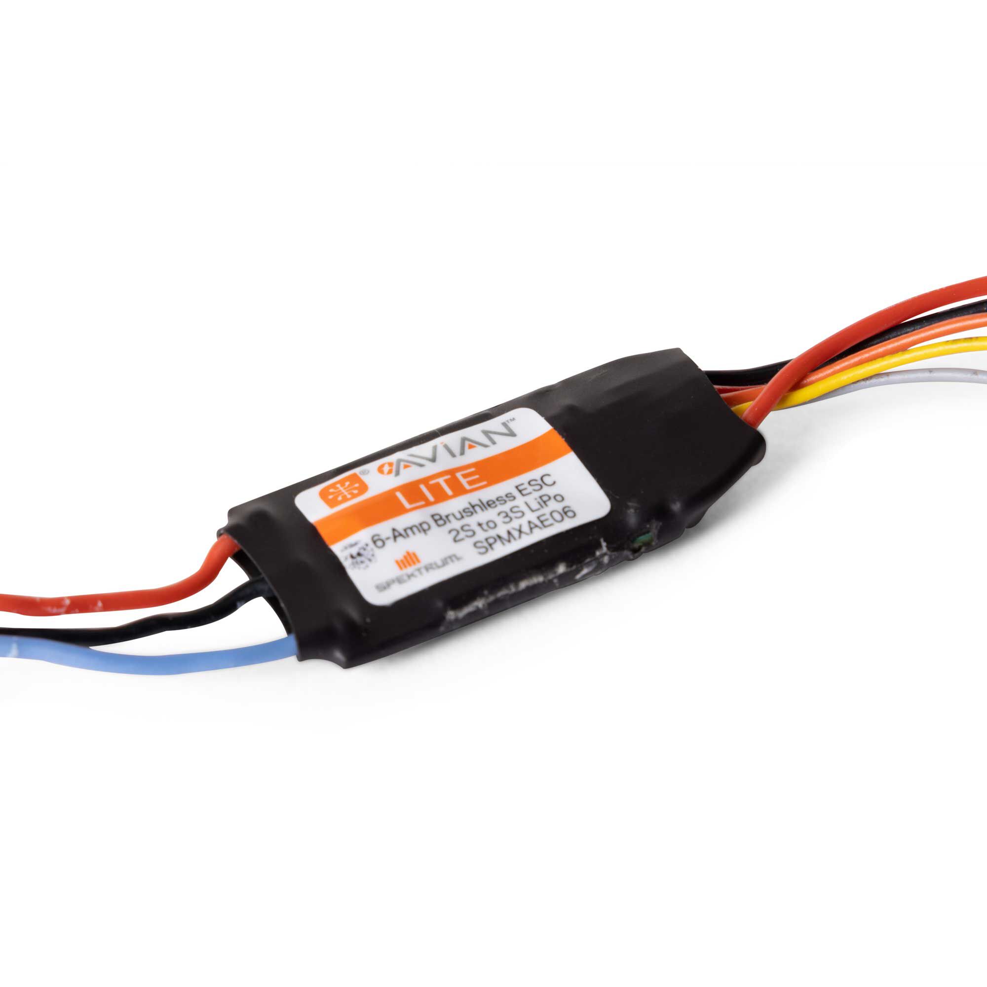 Spektrum Accessories Avian 6-Amp Smart Lite BL ESC 2S-3S UMX 3-Pin