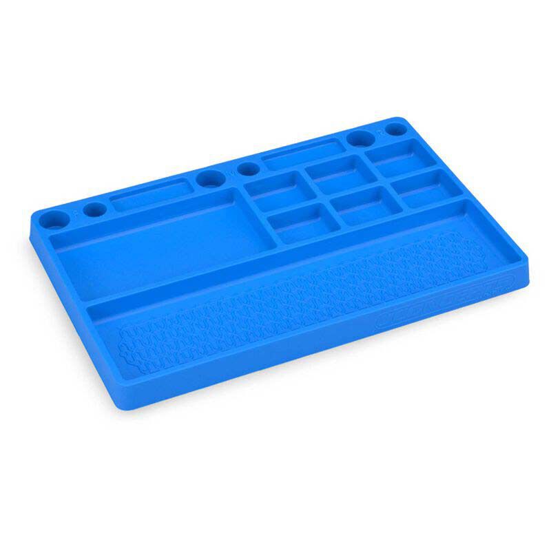JConcepts, Inc. Parts Tray Rubber Material Blue