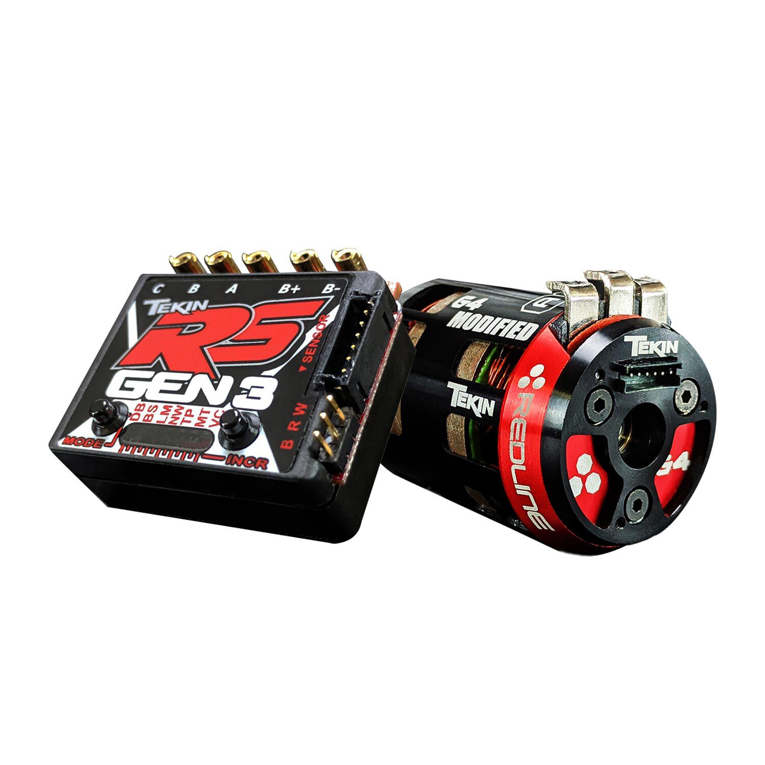Tekin RSgen3 ESC/8.5T Gen4 Sensored Brushless Motor System